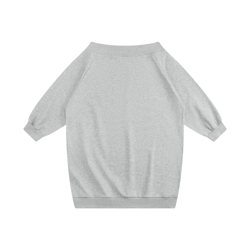 ADHD Macarena Women's Off-the-Shoulder Graphic Dress - Flower Gray back