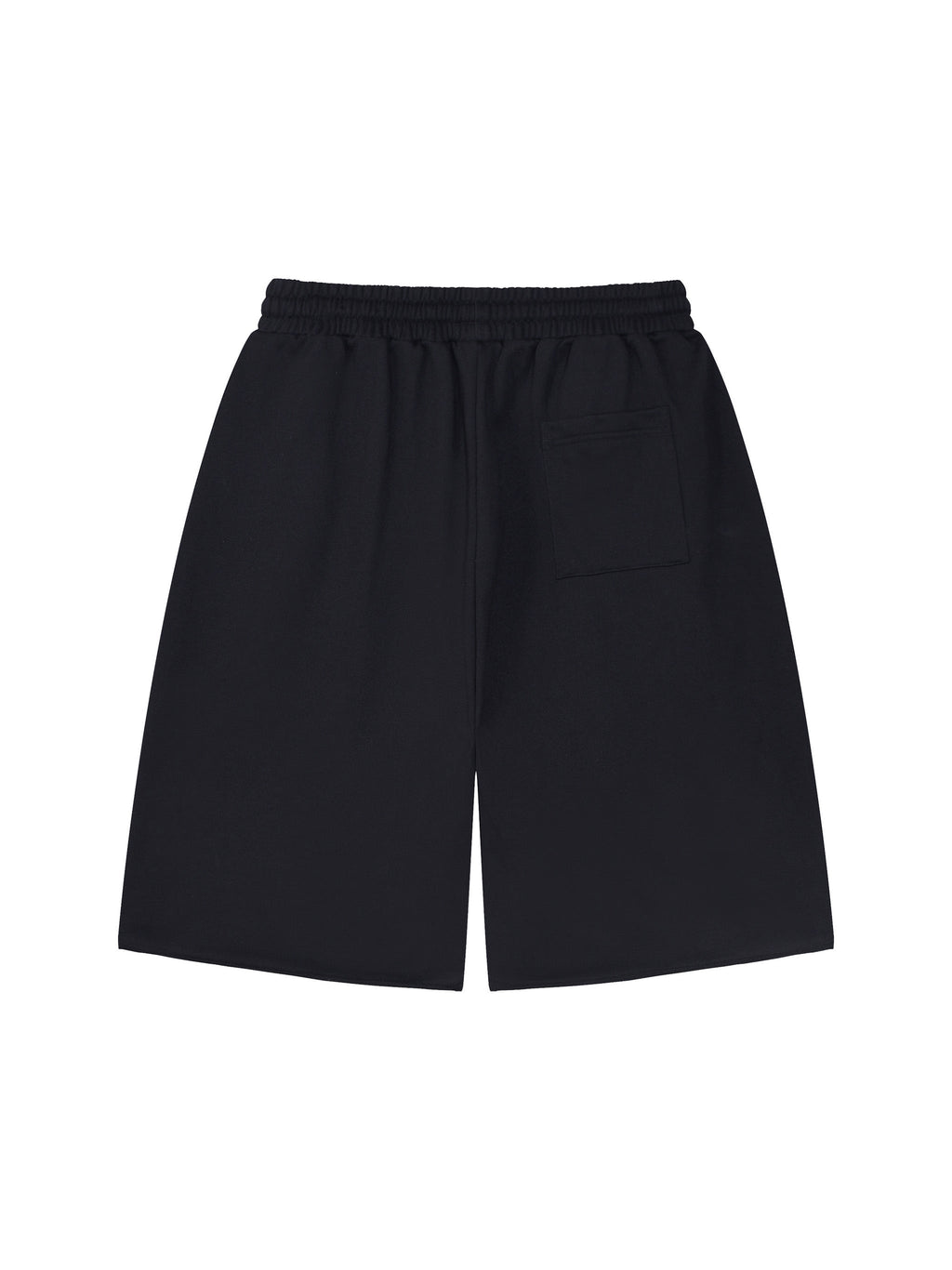 Unisex Loose Raw Edge Shorts