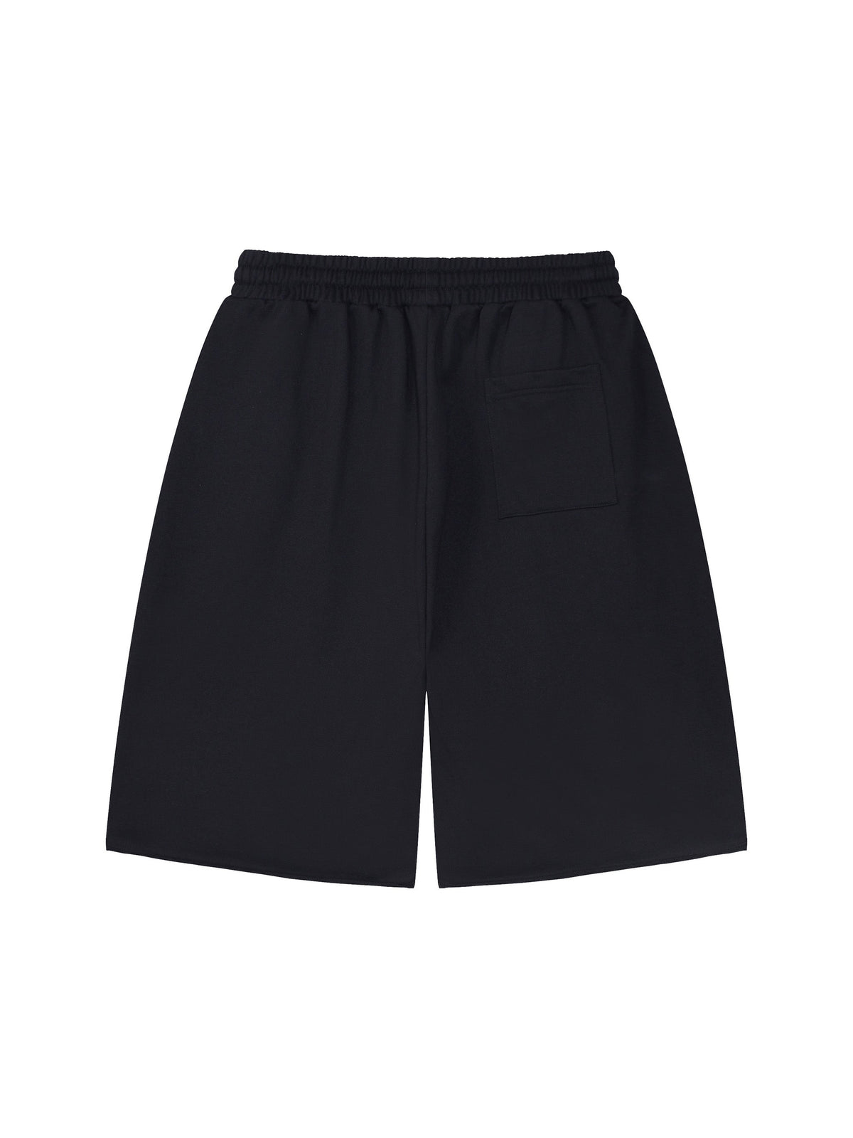 Unisex Loose Raw Edge Shorts