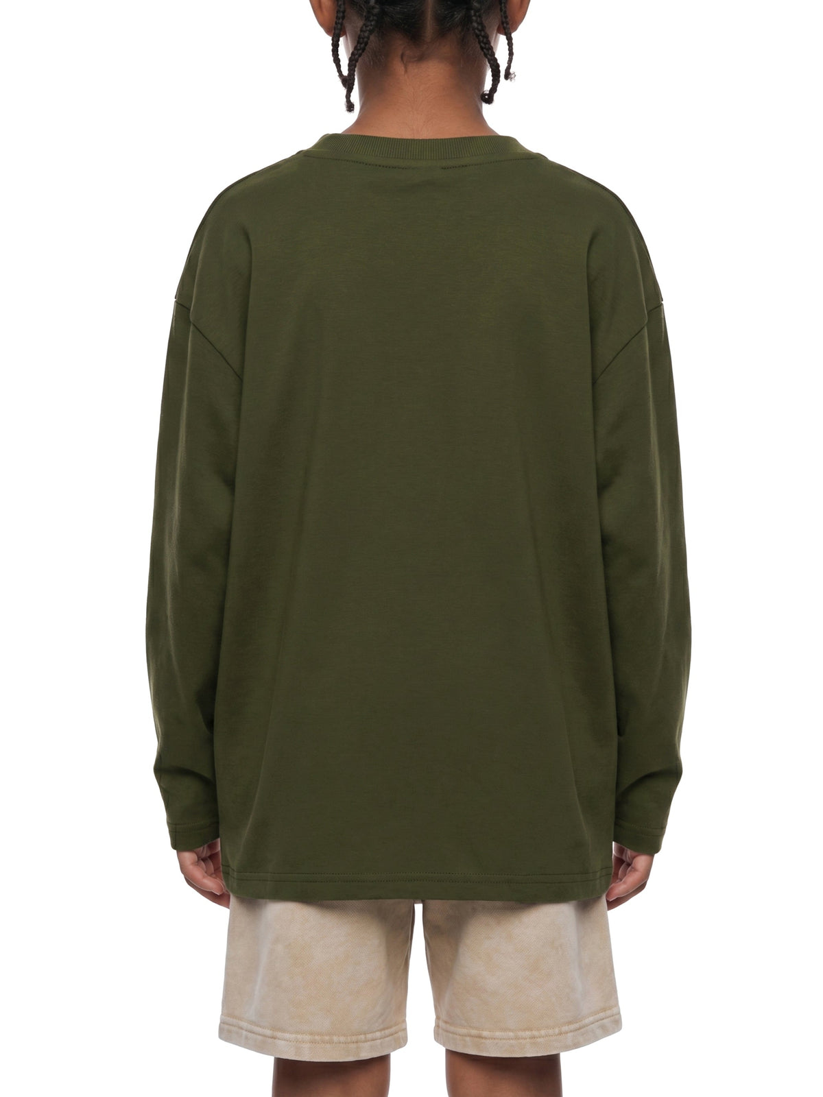 Kids' Drop-Shoulder Long-Sleeve T-Shirt