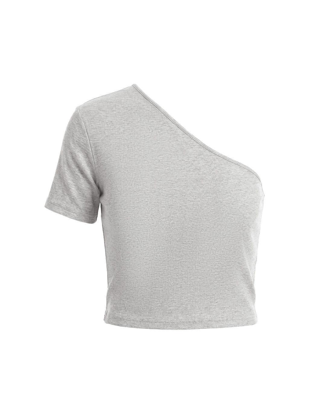 Women's One-Shoulder Crop T-Shirt