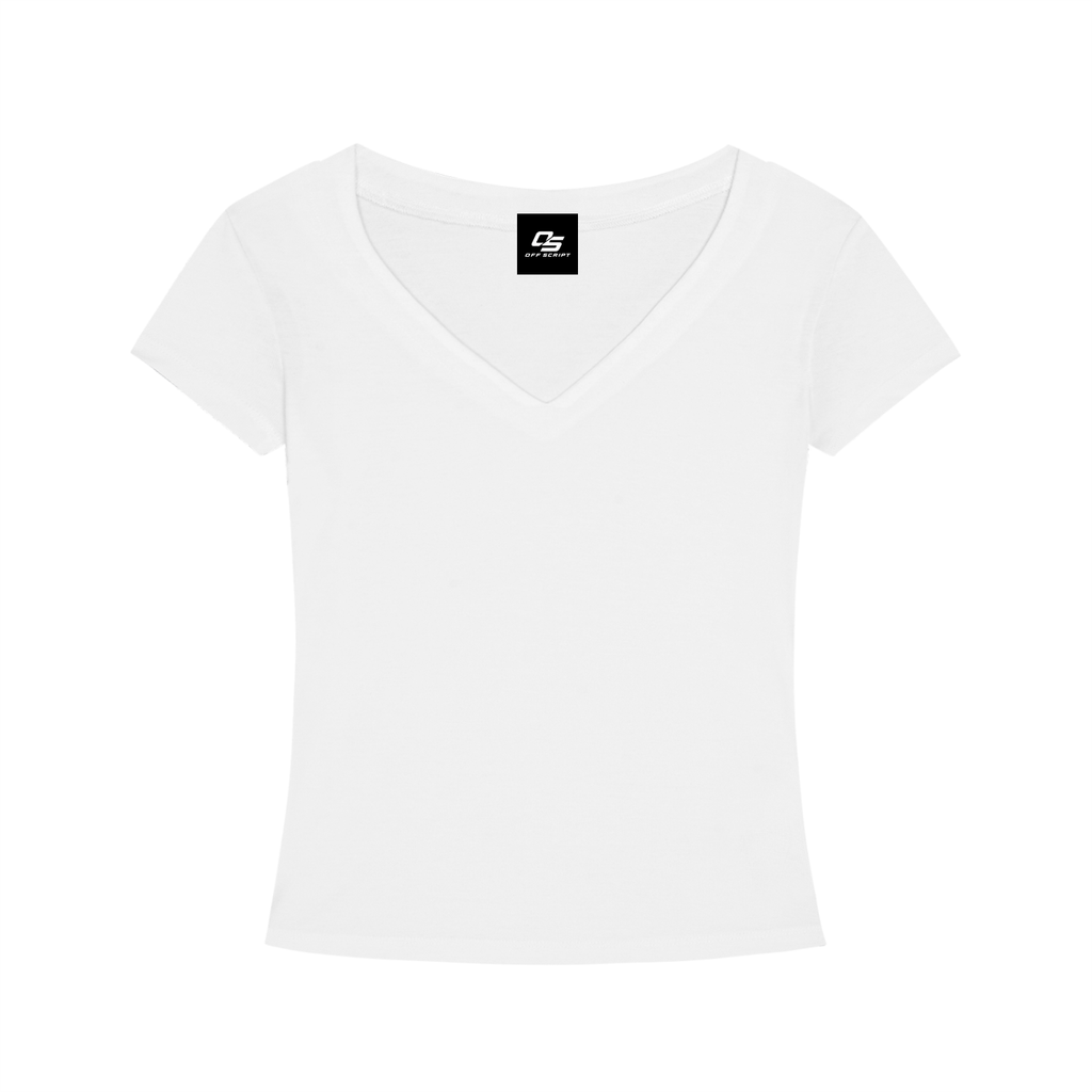 Women’s Tencel Slim Fit V-Neck T-Shirt