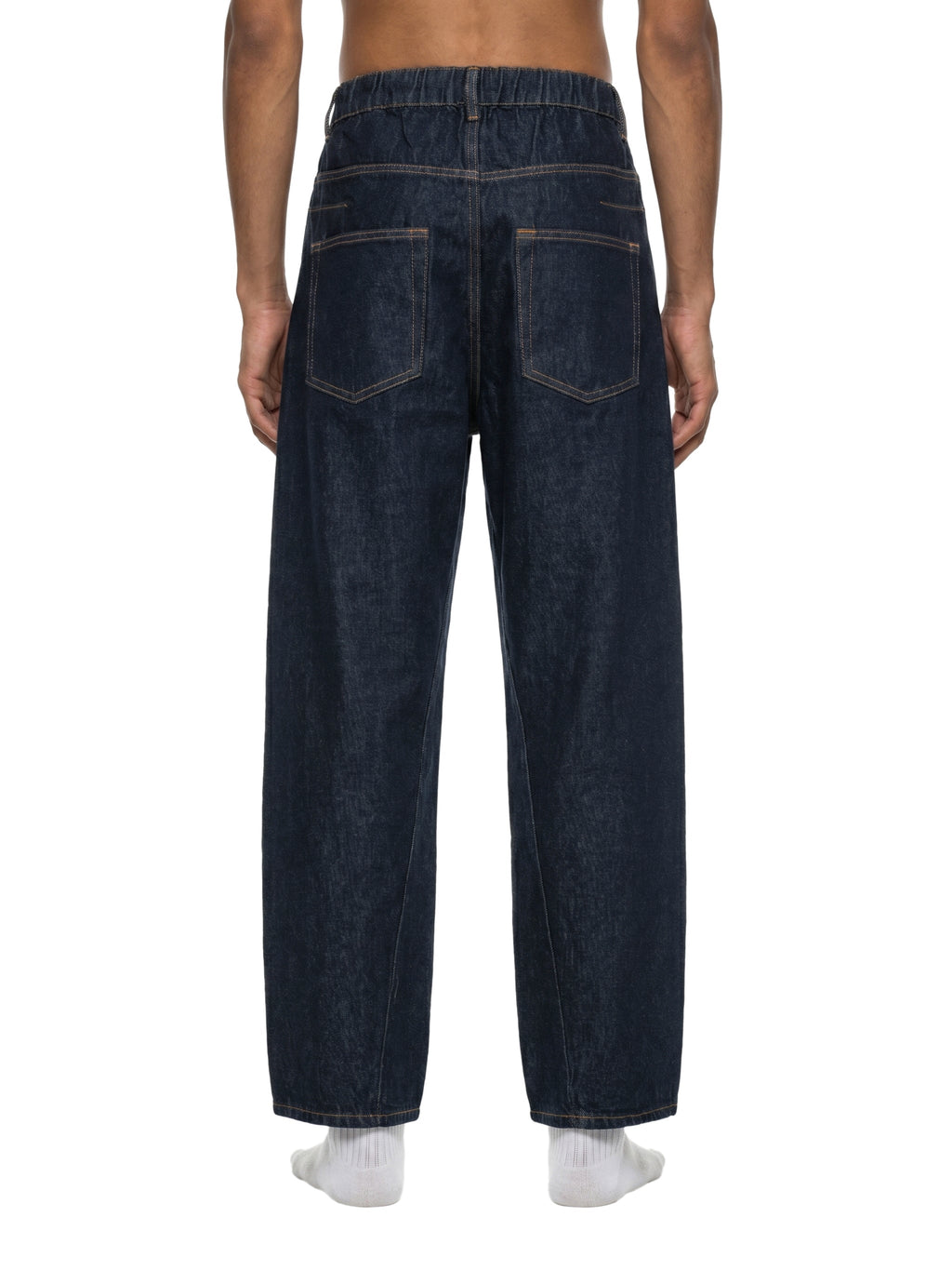 Men's Vintage Wash Barrel Leg Jeans