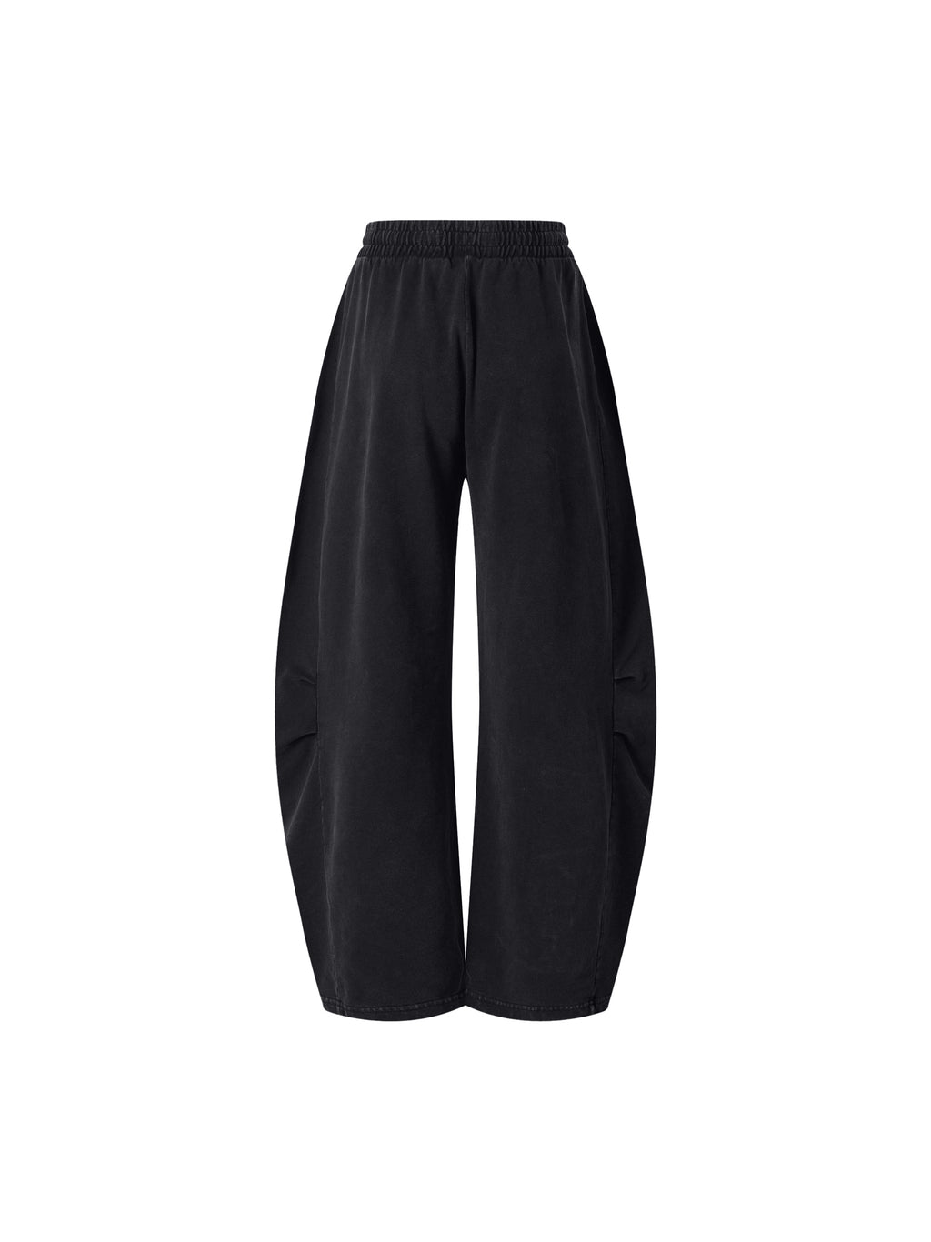 Unisex Mineral Wash Barrel Leg Pants
