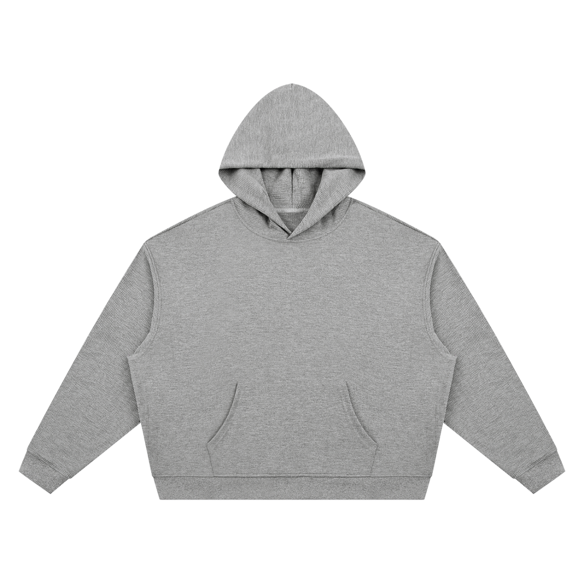 Unisex Waffle Boxy Hoodie
