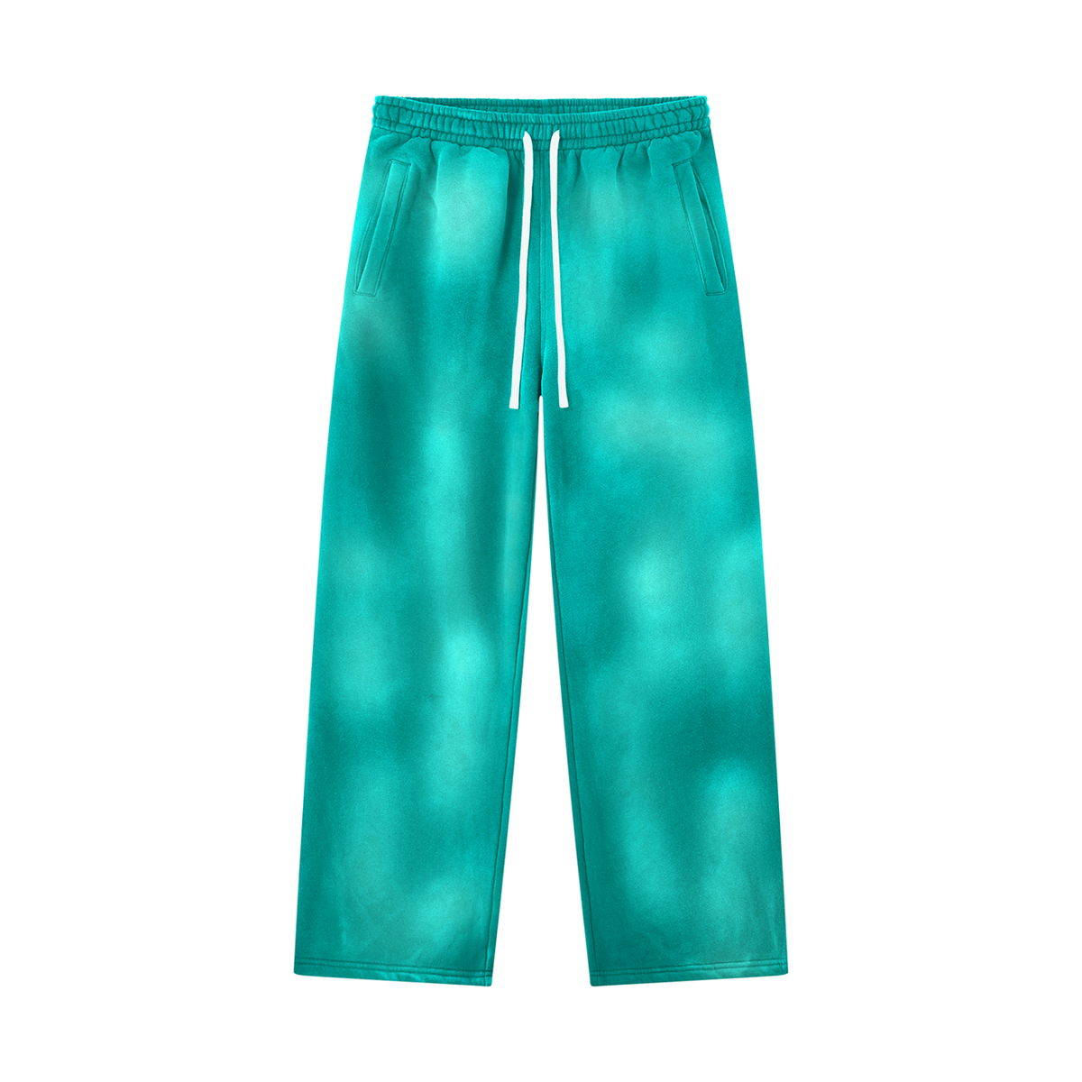Unisex Sunfade Wide-Leg Fleece Sweatpants