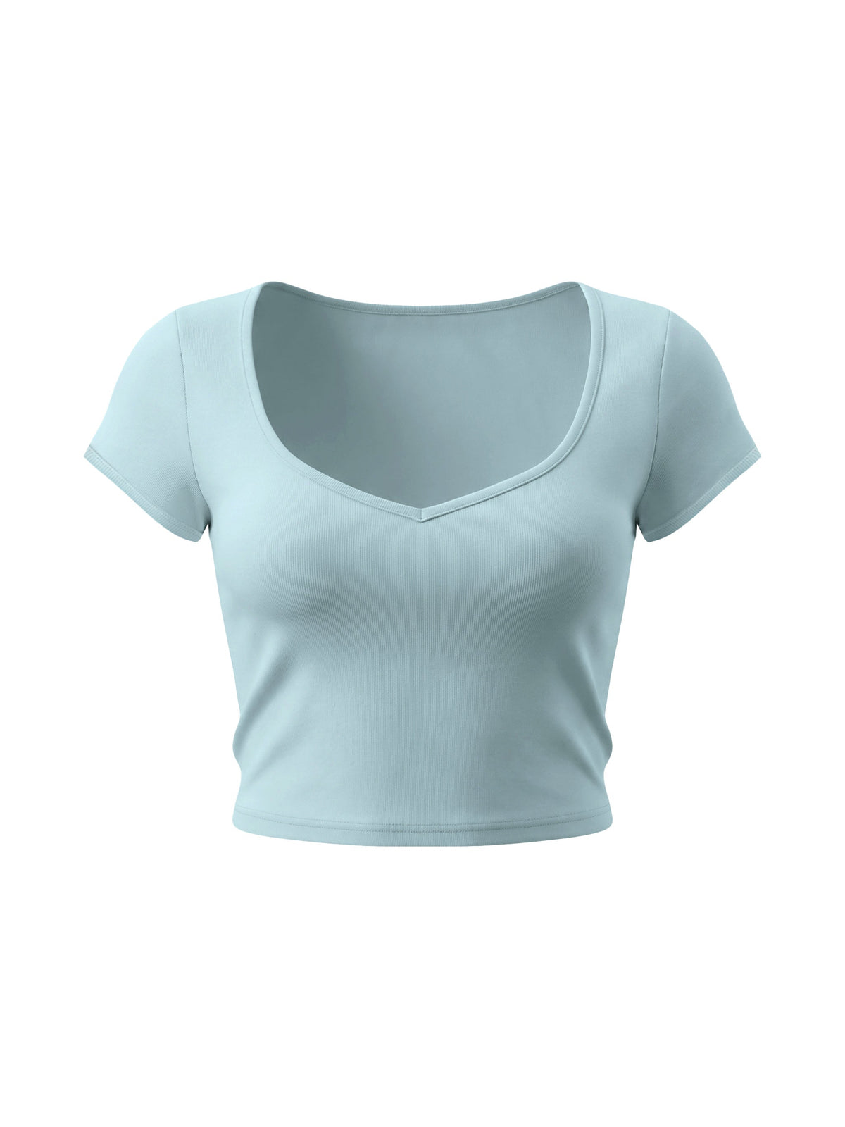 Women's Slim Cap Sleeve Crop T-Shirt
