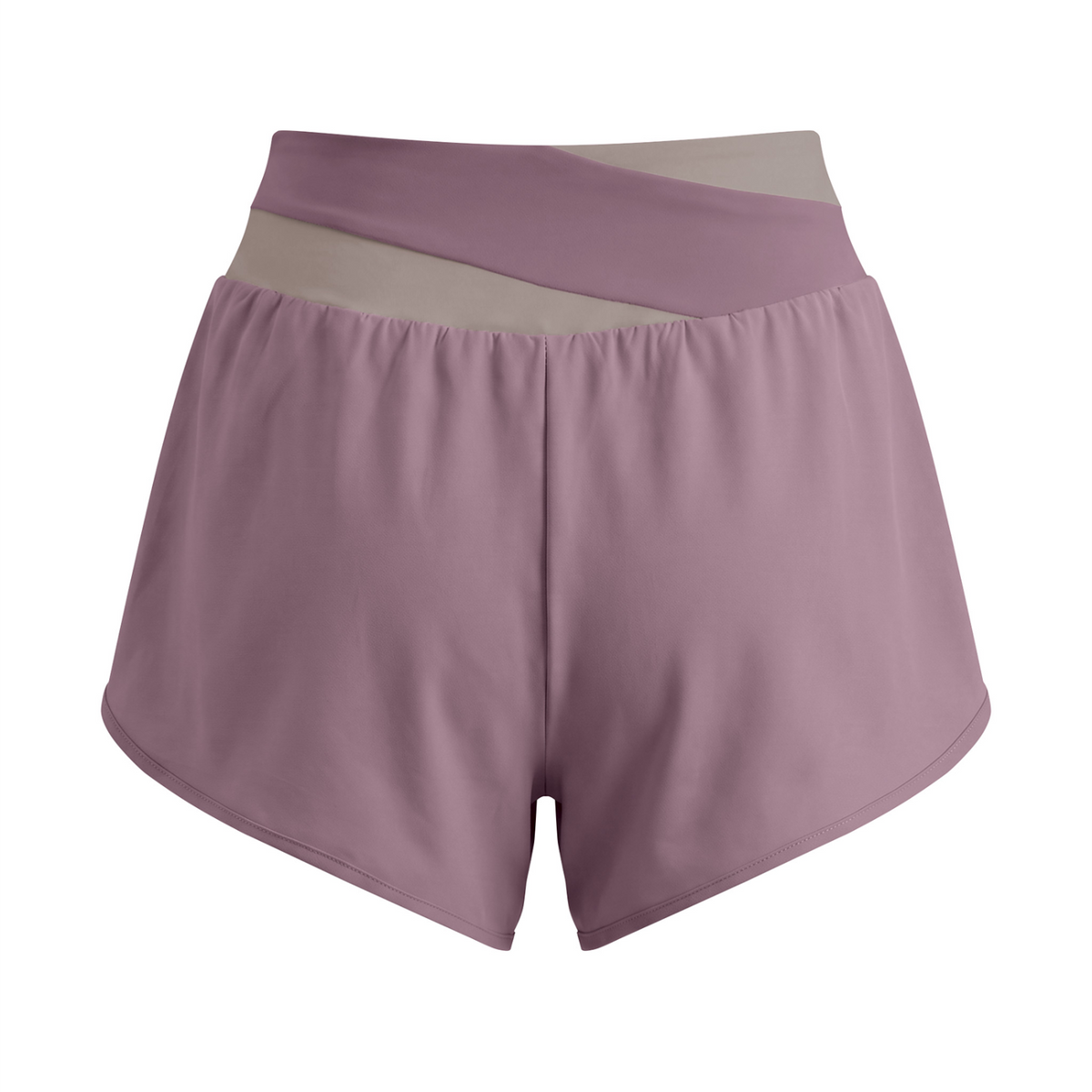 Off Script Women’s High-Rise Panelled Yoga Shorts