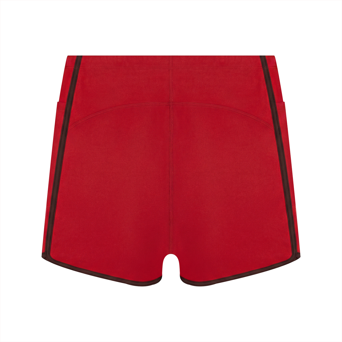 Women's High Rise Color Block Yoga Shorts