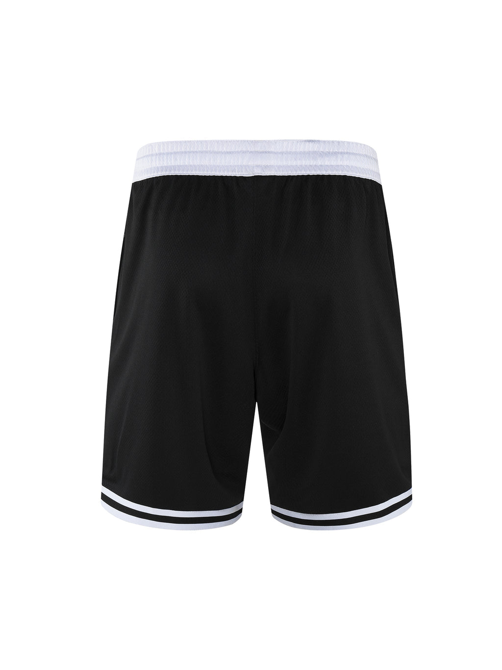 Classic Stripe Trim Basketball Shorts