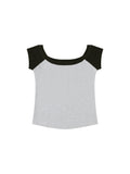 Women's Color Block Raglan Baby T-Shirt