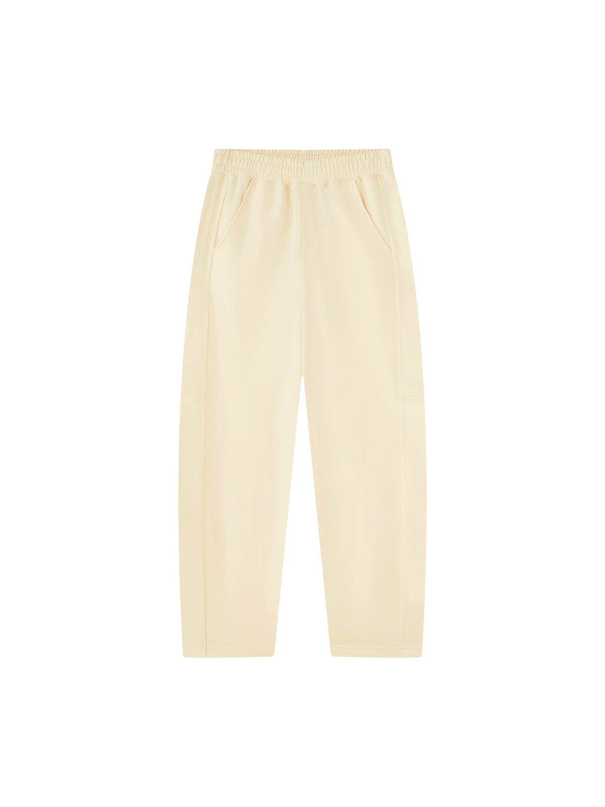 Unisex Tapered Straight Hem Sweatpants