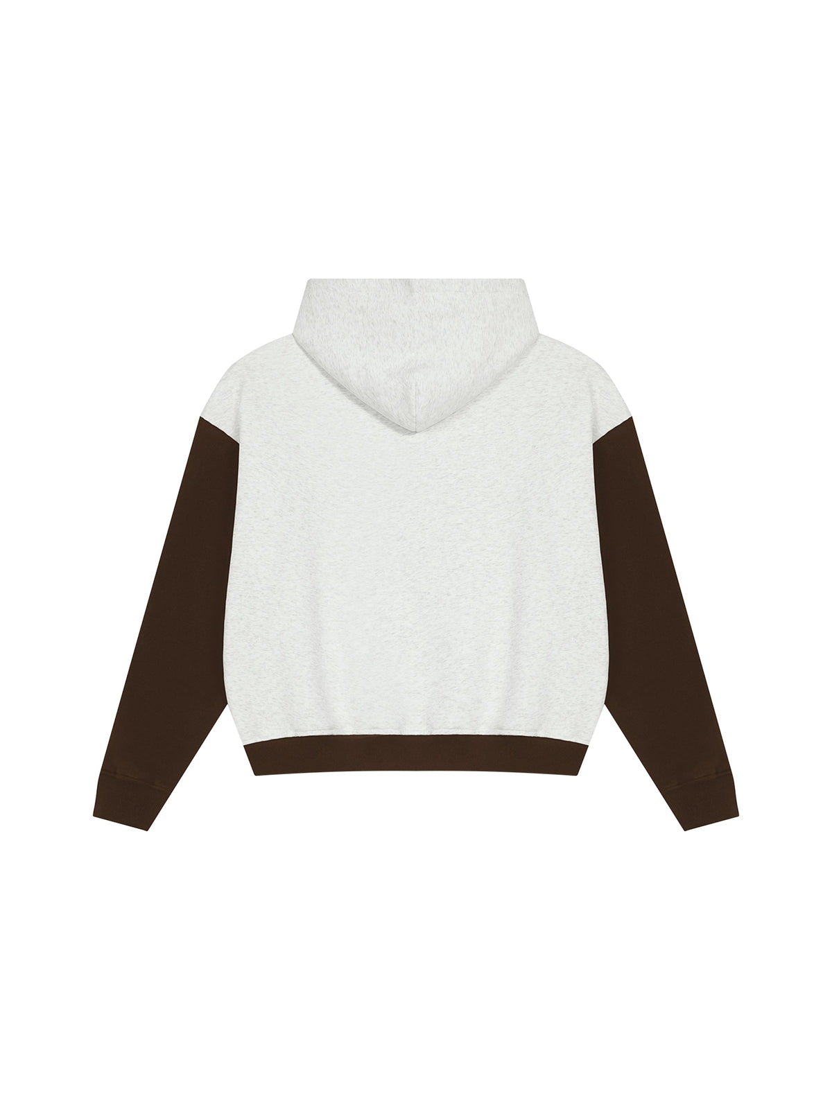 Unisex Color Block Fleece Full Zip Hoodie