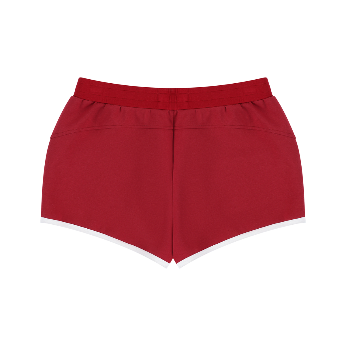 Off Script Women’s Retro Contrast-Binding Shorts