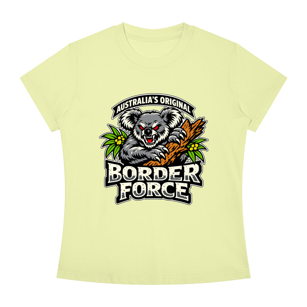 Drop Bear Women's Slim Fit Crewneck T-Shirt