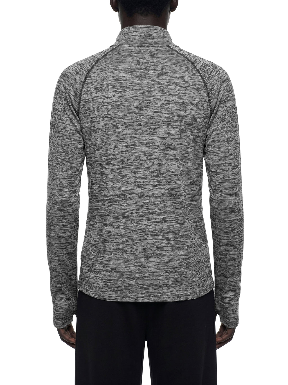 Men's Quarter-Zip Performance Long Sleeve T-Shirt