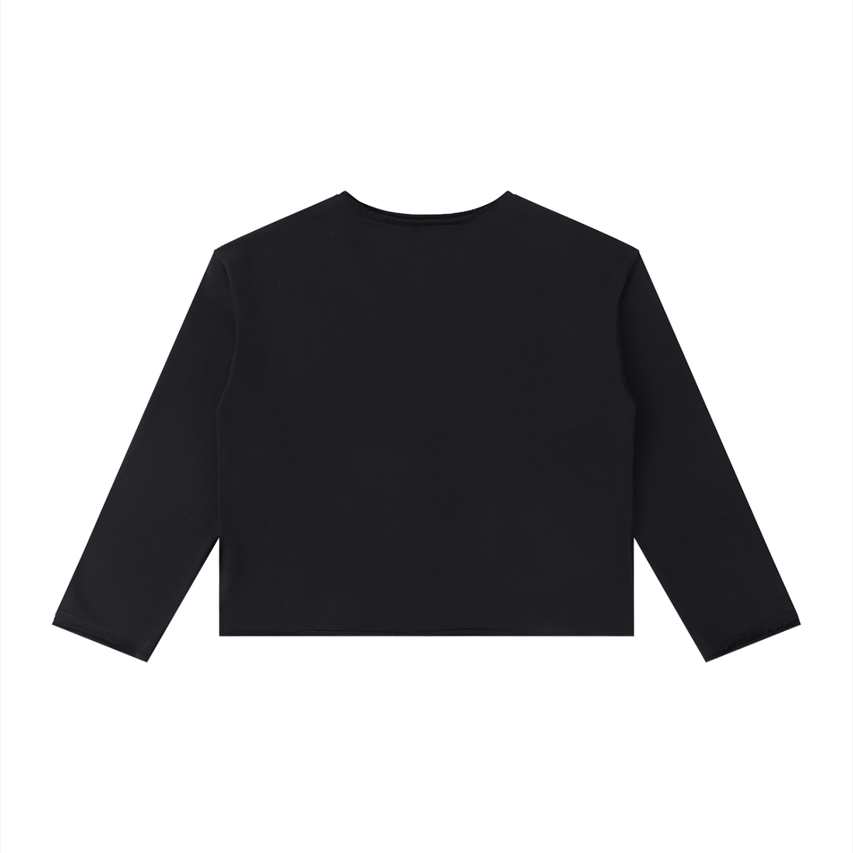 Women's Raw Hem Long Sleeve T-Shirt