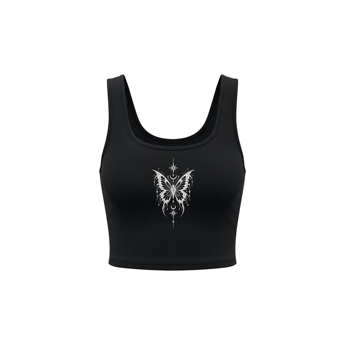 Celestial Butterfly Women’s Cropped Tank Top