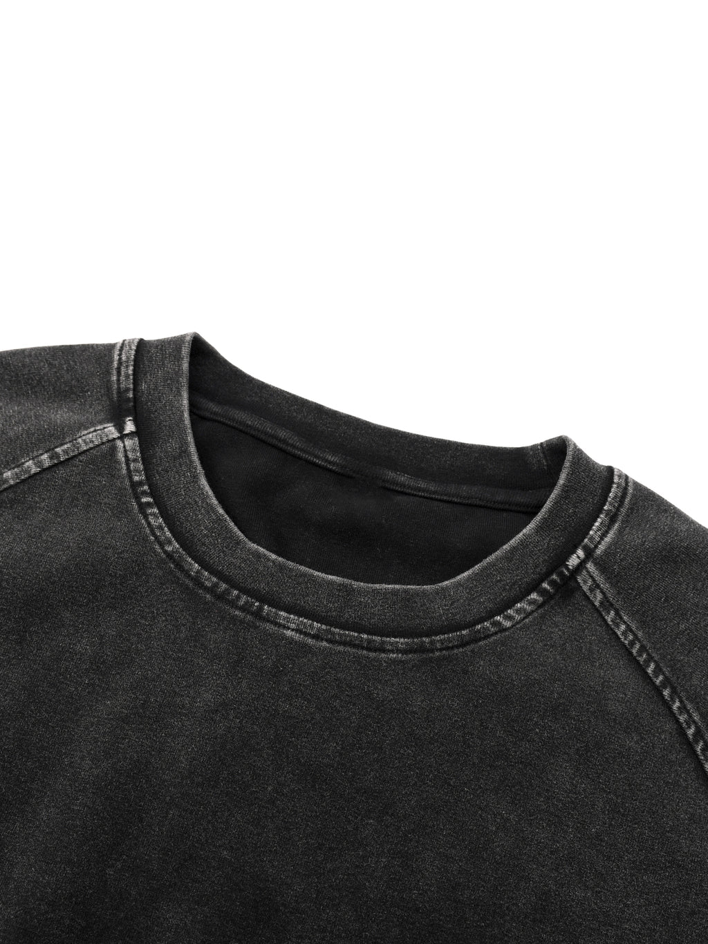 Women's Mineral Wash Raglan Crop T-Shirt