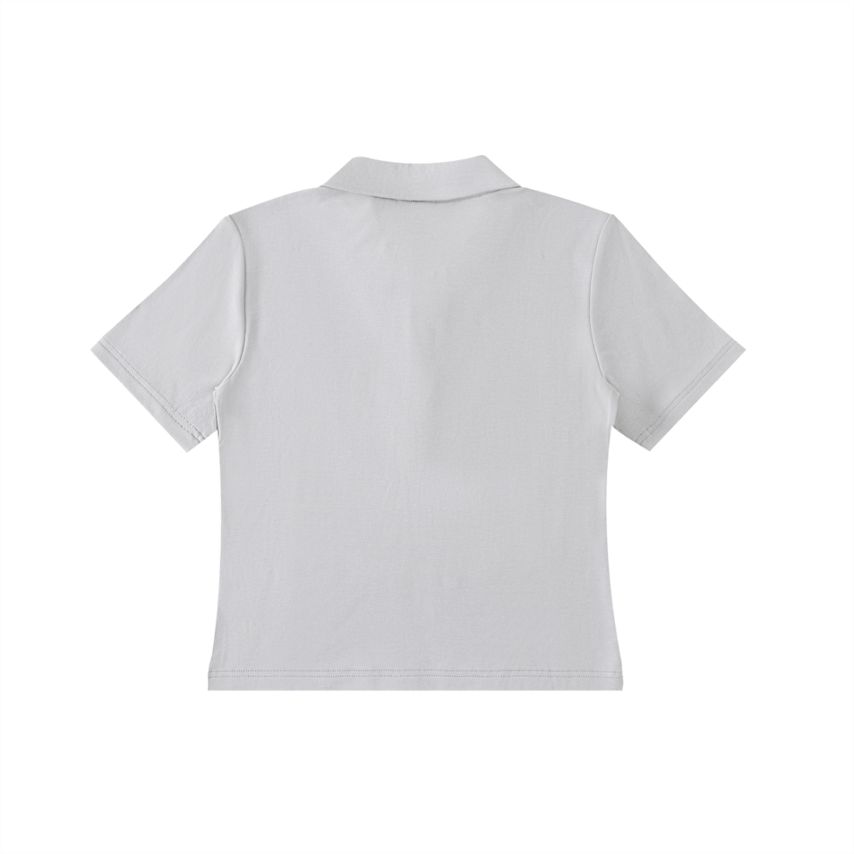 Bodycon Short Sleeve Polo Shirt