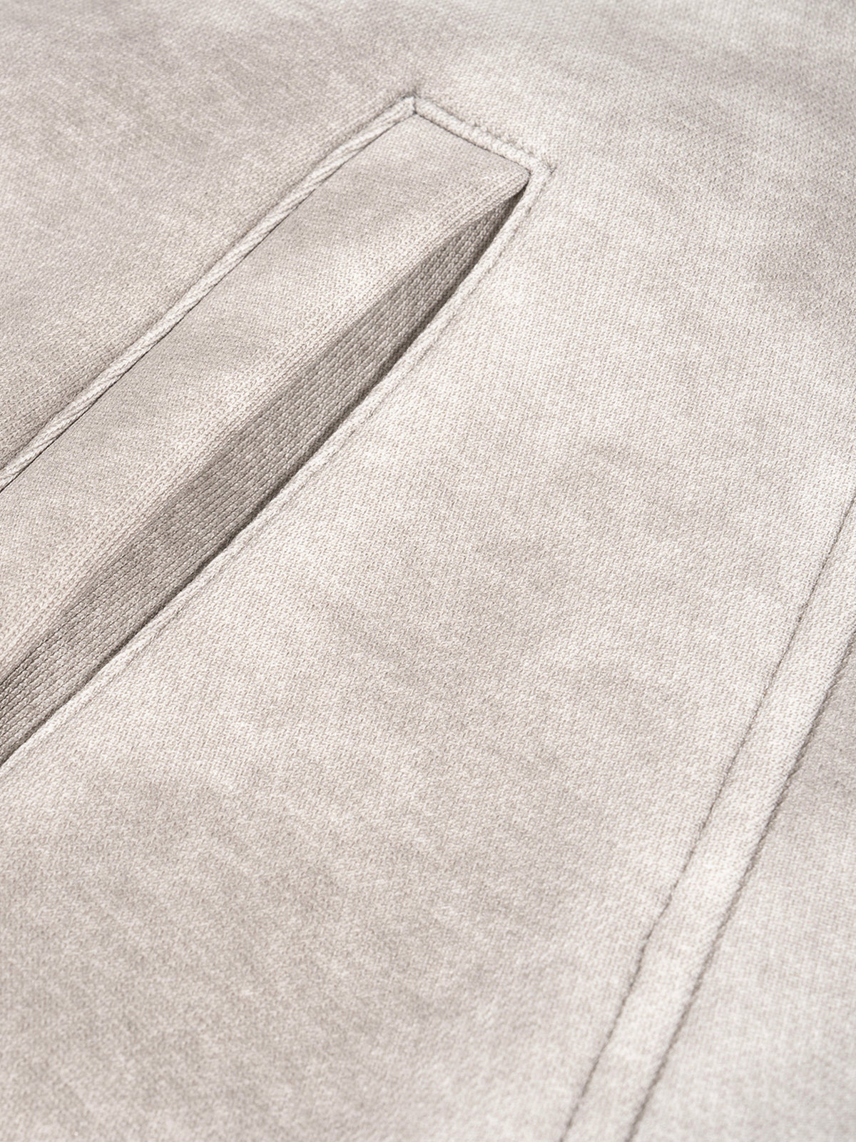 Dirty Washed Zip-Up Fleece Hoodie