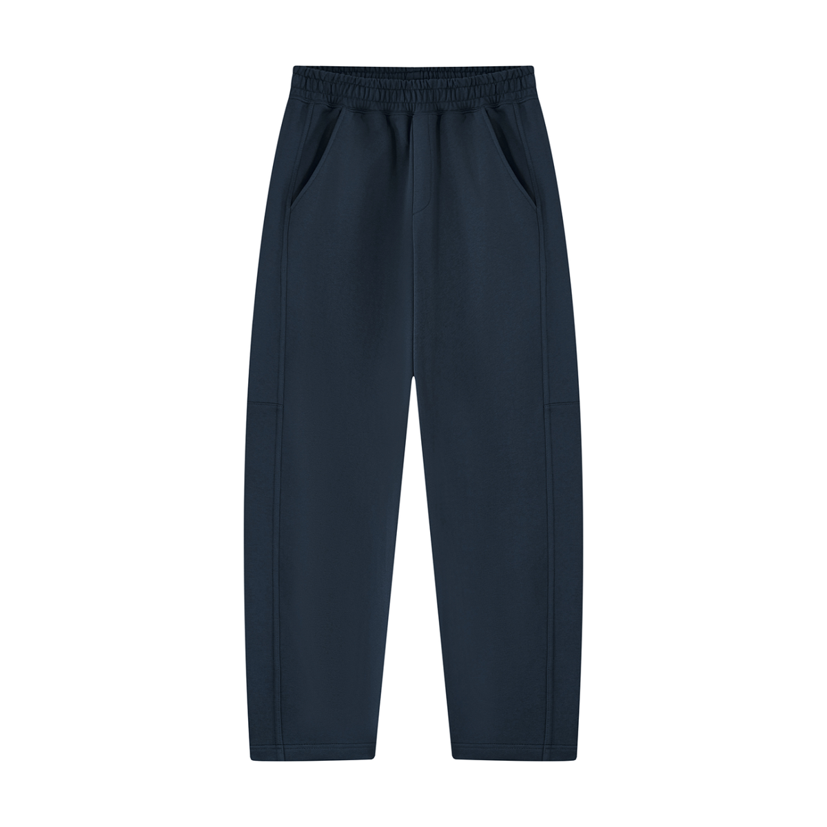 Unisex Tapered Straight Hem Sweatpants