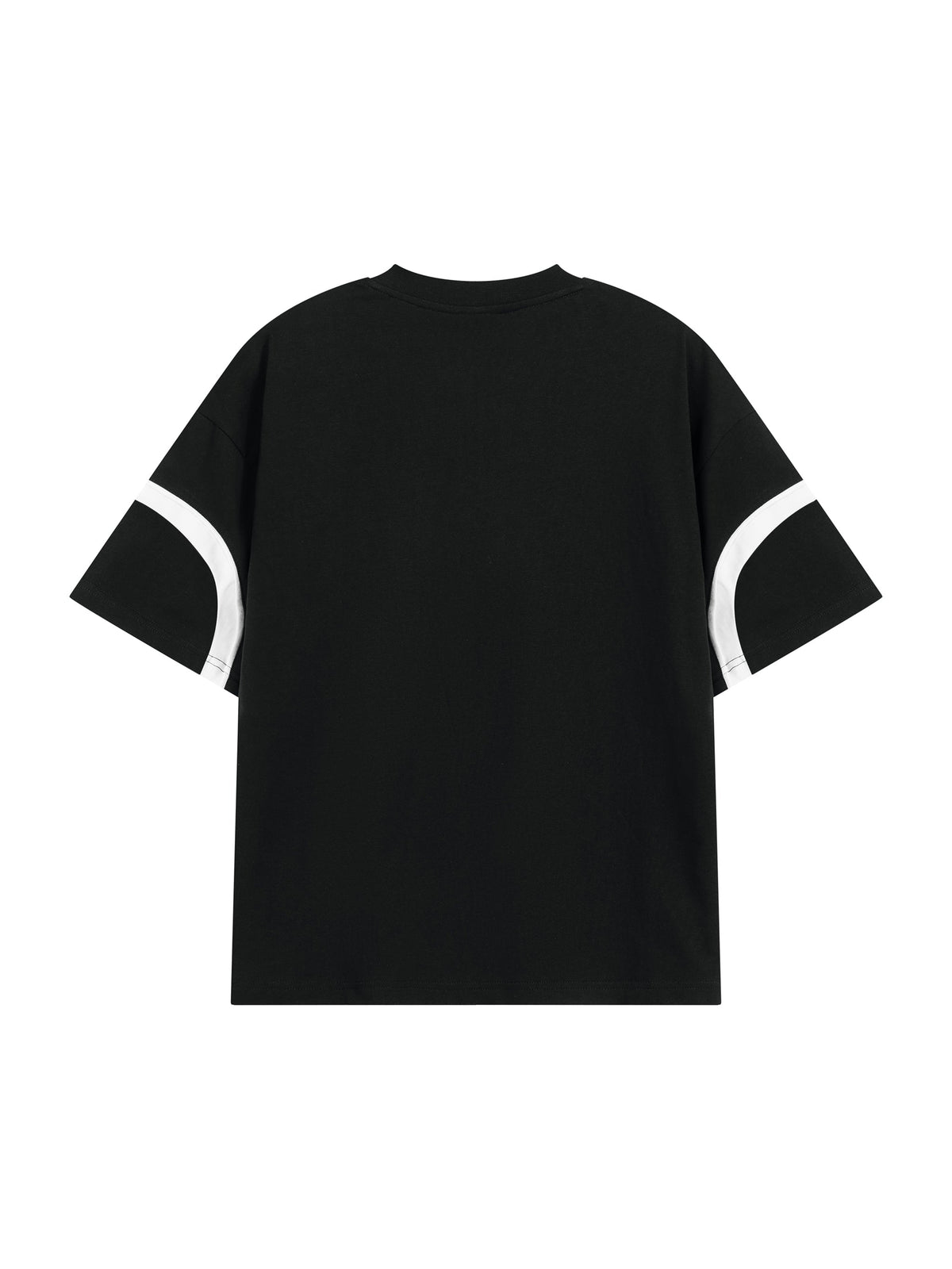 Unisex Colour Block V-Neck T-Shirt