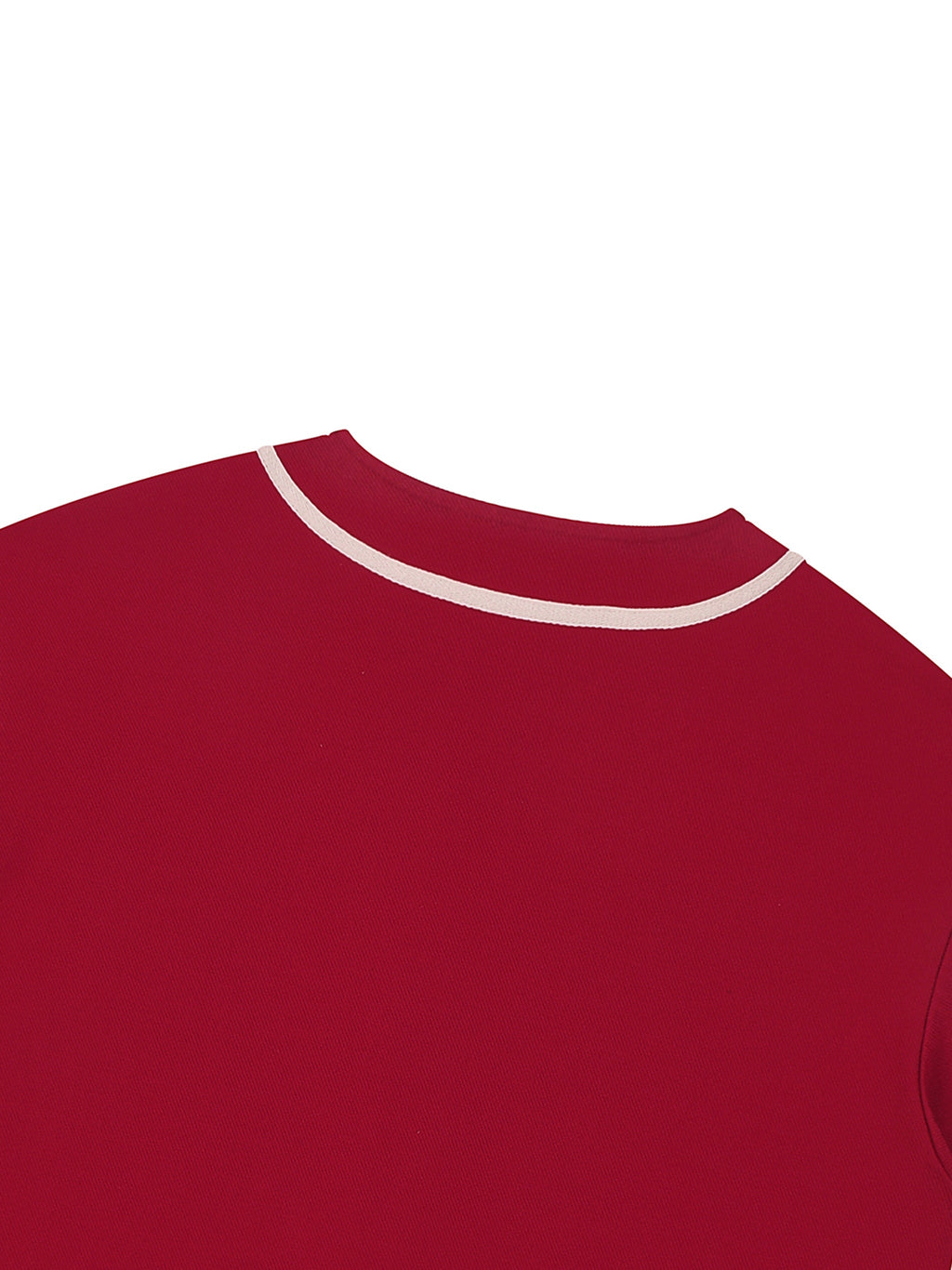 Unisex Contrast Piped Button-Up Jersey gallery view