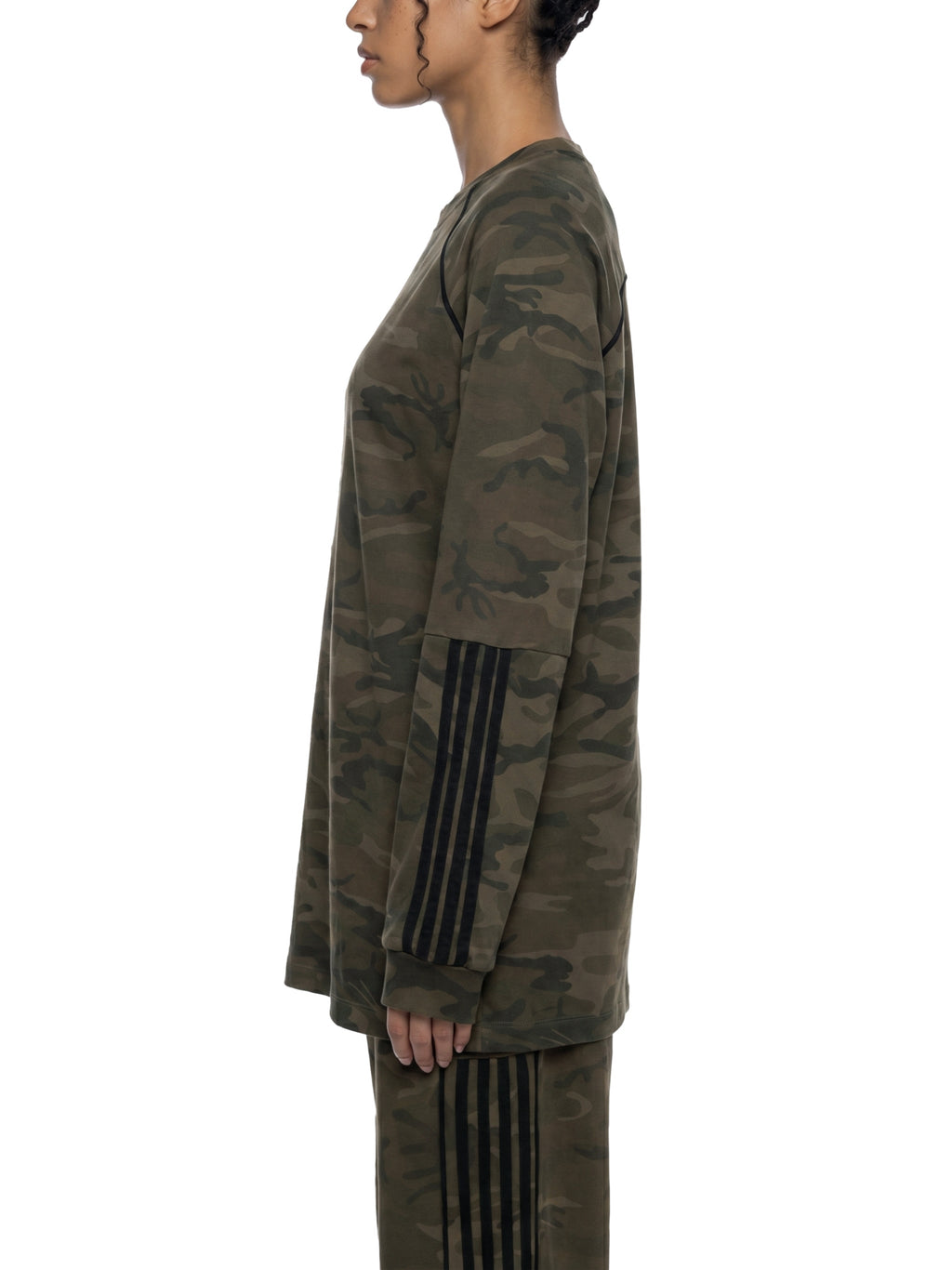 Unisex Camo Loose Long Sleeve T-Shirt