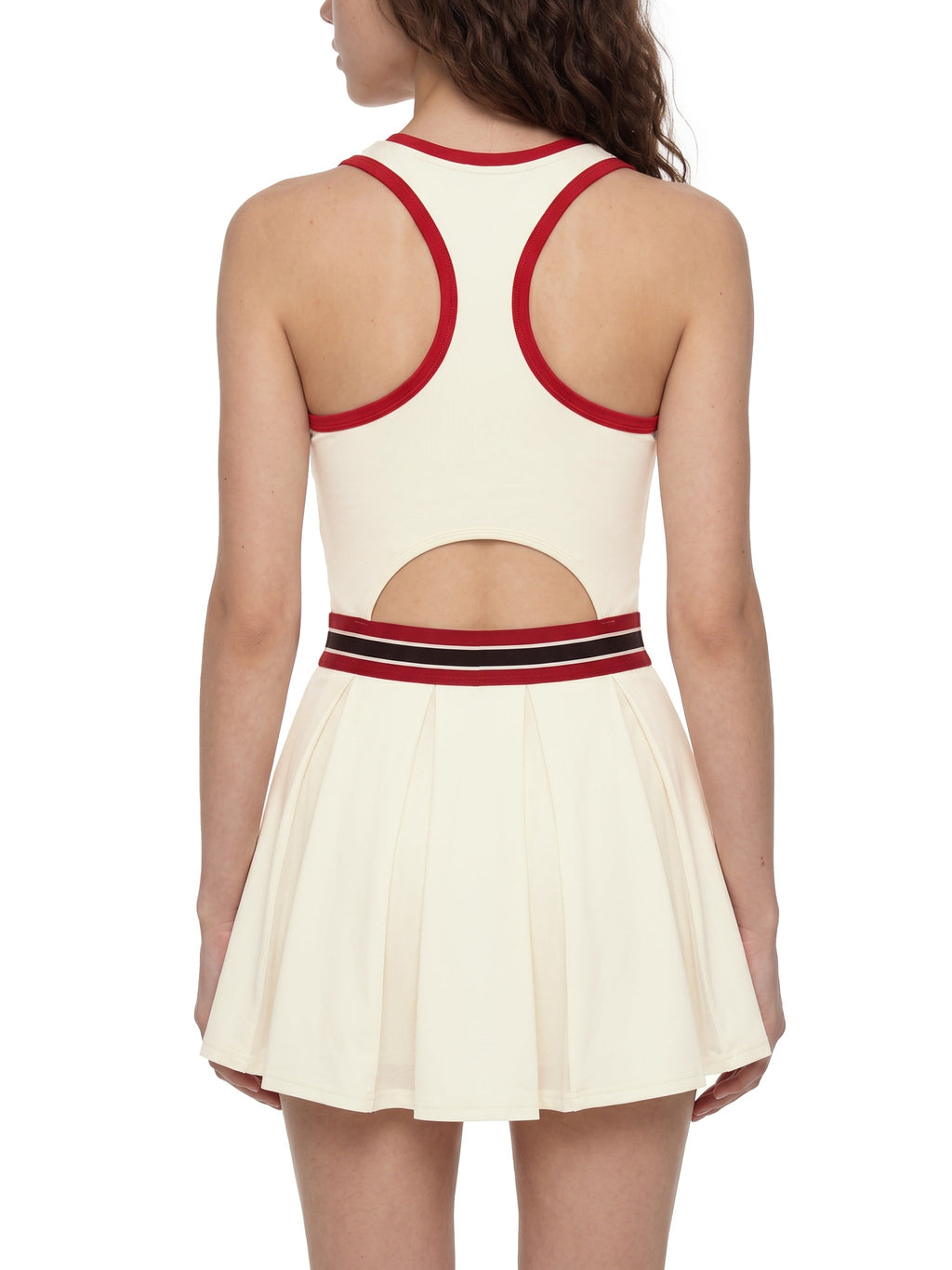 Women’s Color Block A-Line Sleeveless Dress