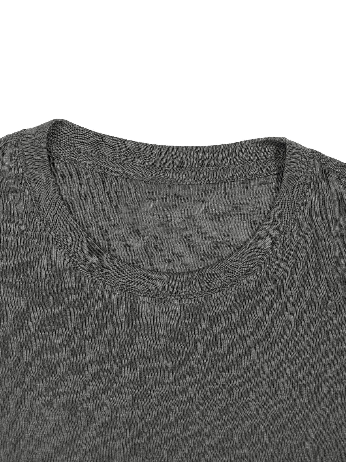 Men’s Sheer Lyocell Blend Boxy T-Shirt