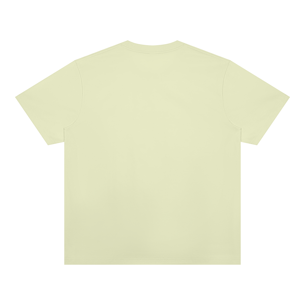 Bean Green Unisex Heavyweight Sorona T-Shirt back product view