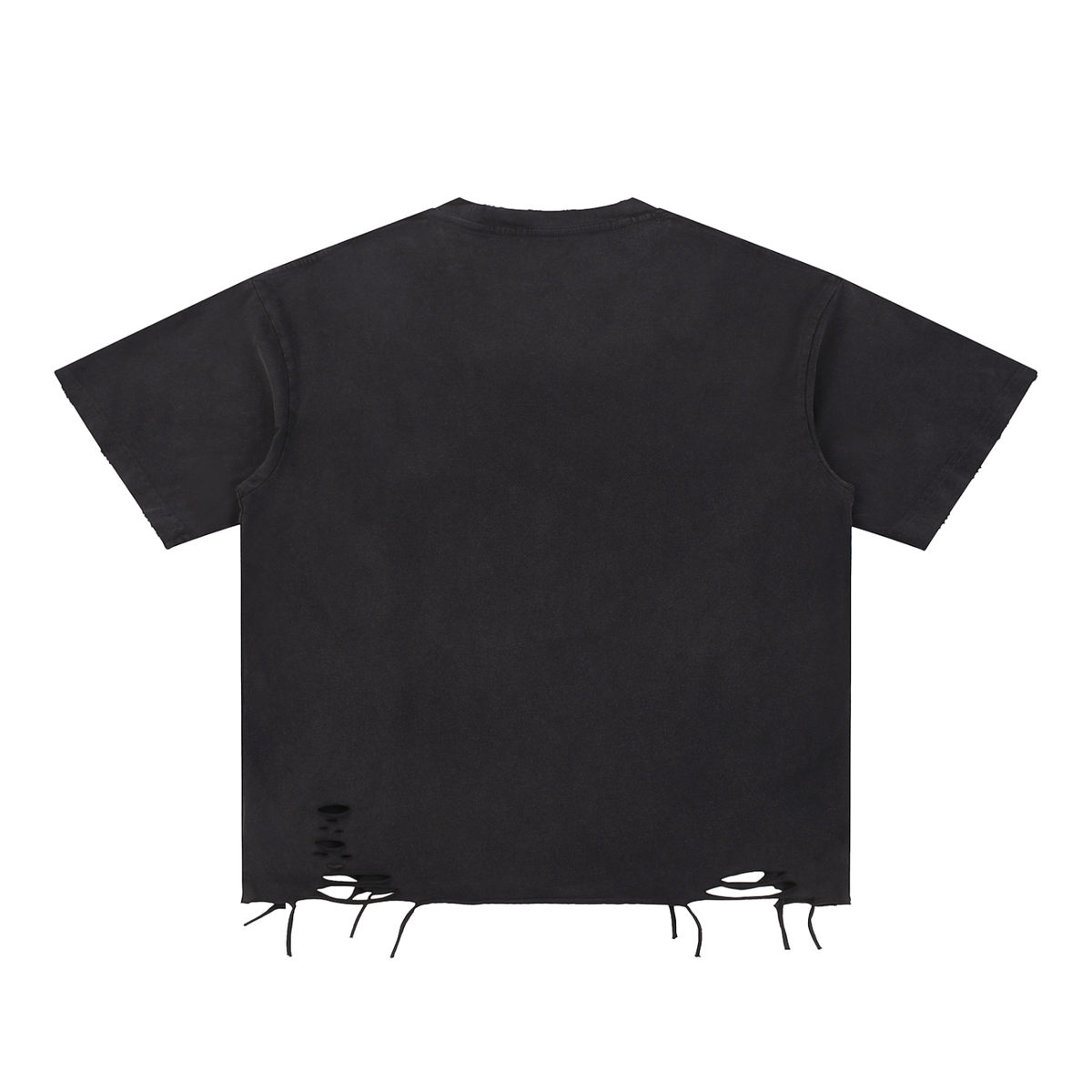 Unisex Snow-Washed Raw-Hem T-Shirt gallery view