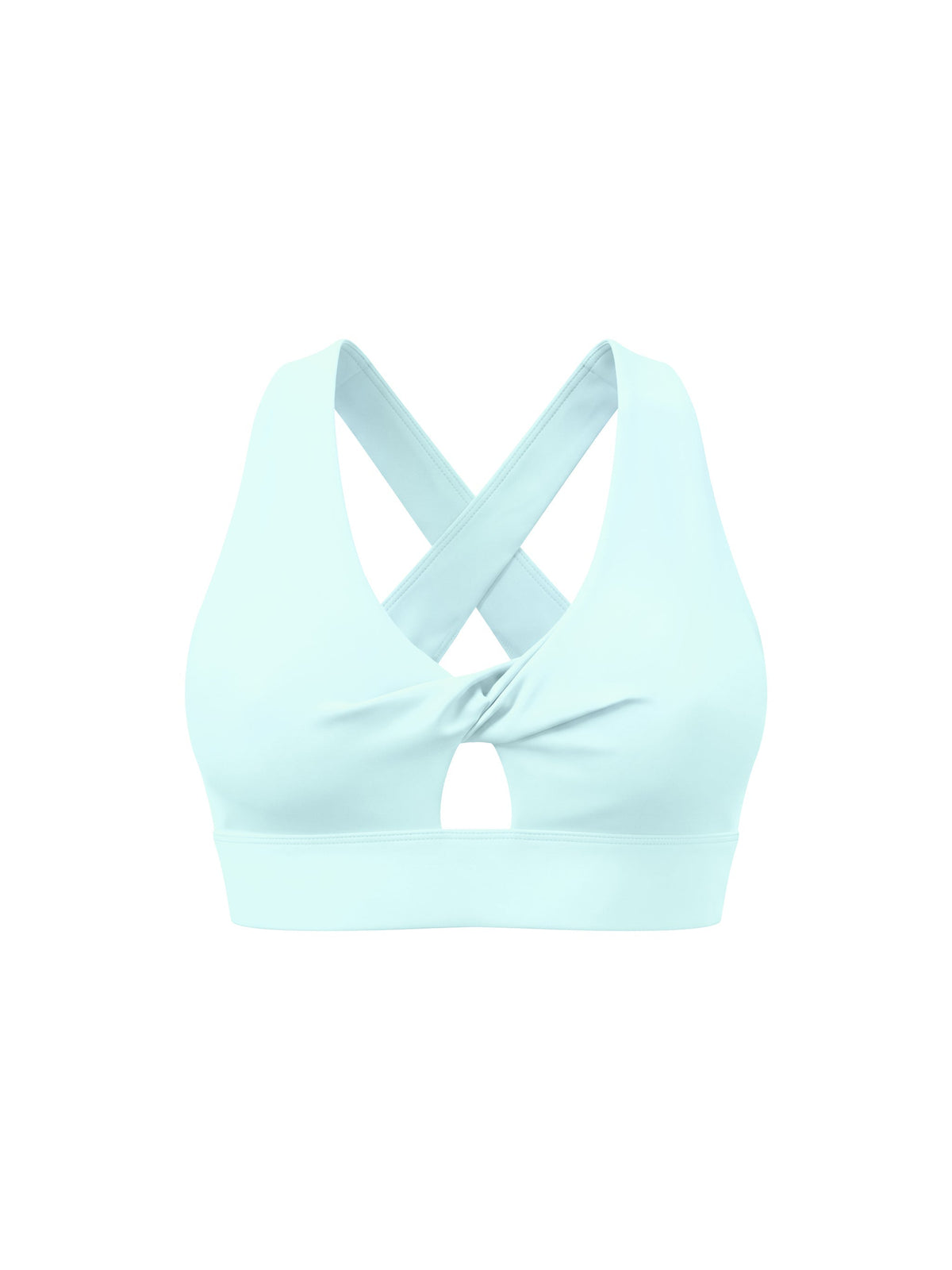 Women's Twist Front V-Neck Sports Bra