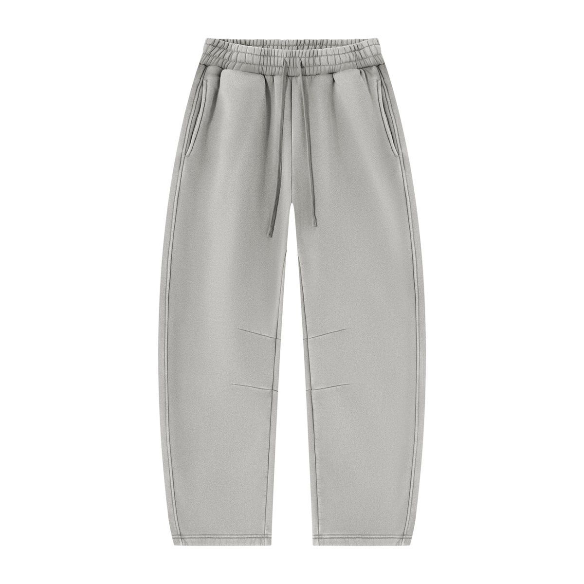 Unisex Vintage Wash Barrel-Leg Fleece Sweatpants V3