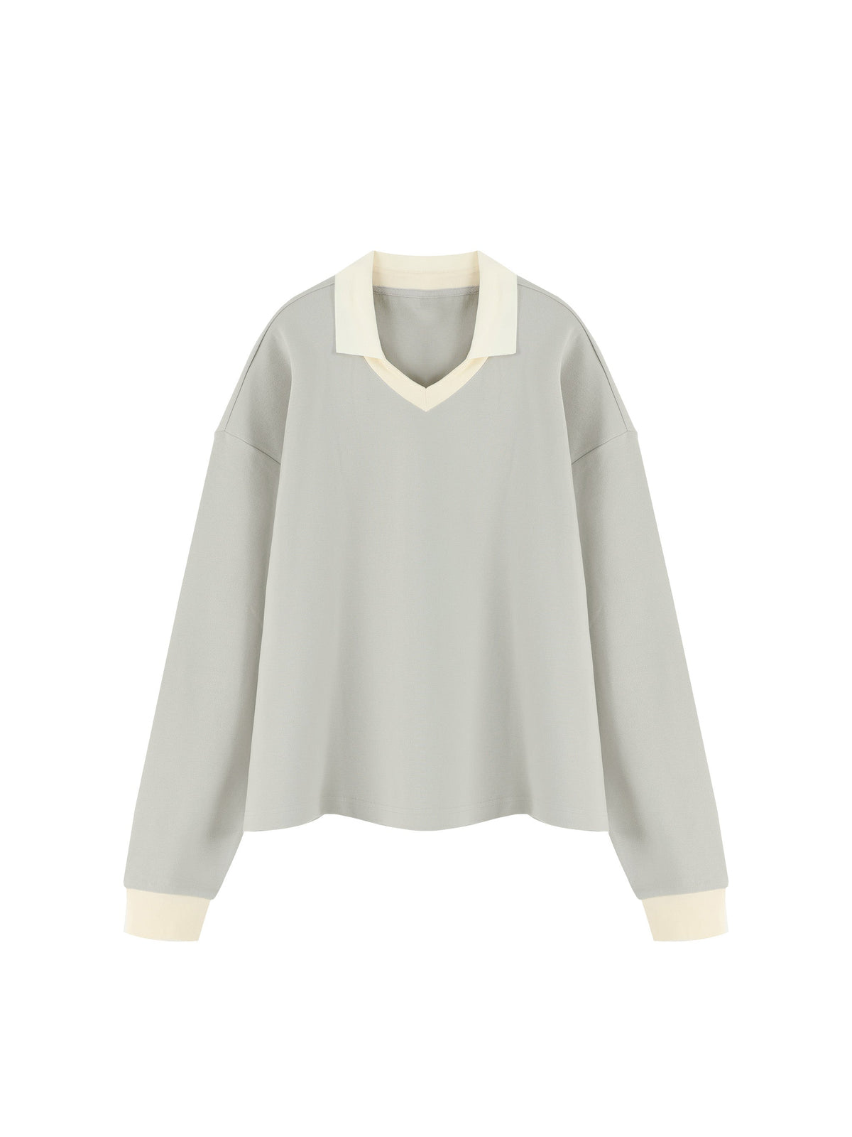 Unisex Color Block Long Sleeve Sweatshirt