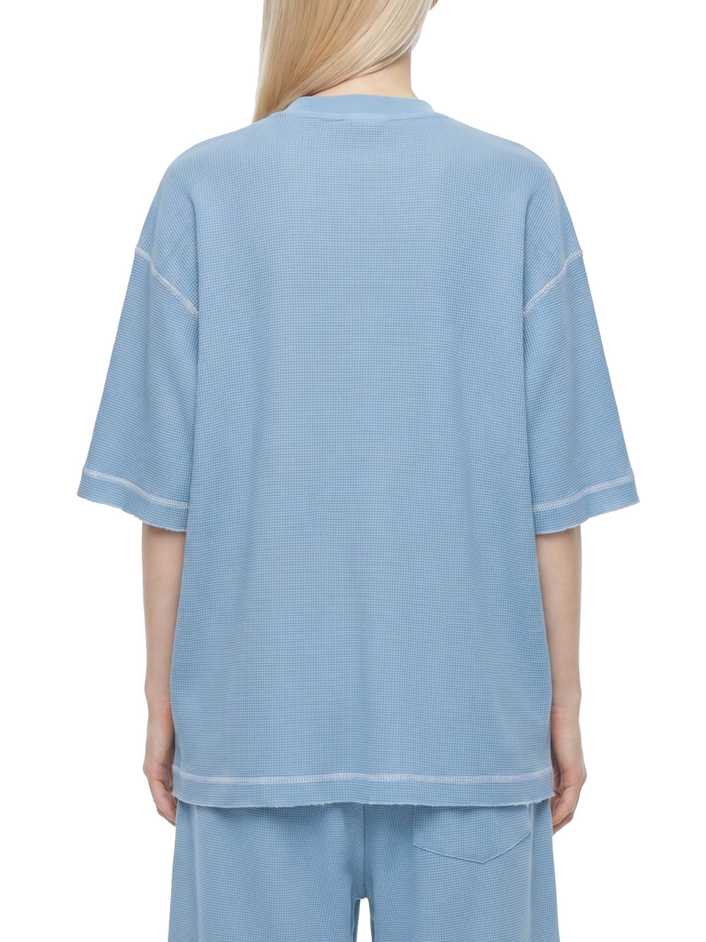 Unisex Sunfade Waffle Boxy T-Shirt