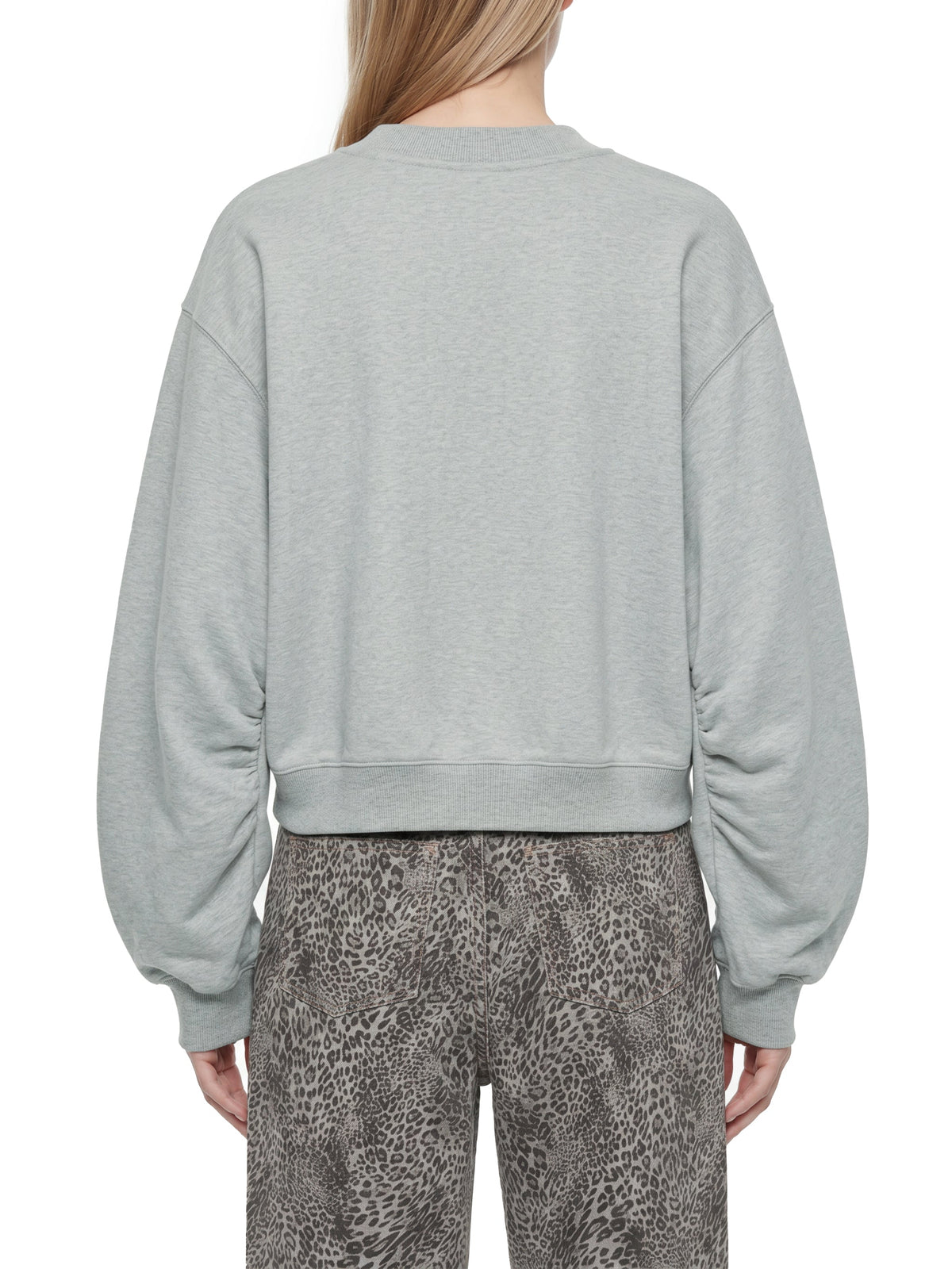 Women’s Crop V-Neck Sweatshirt