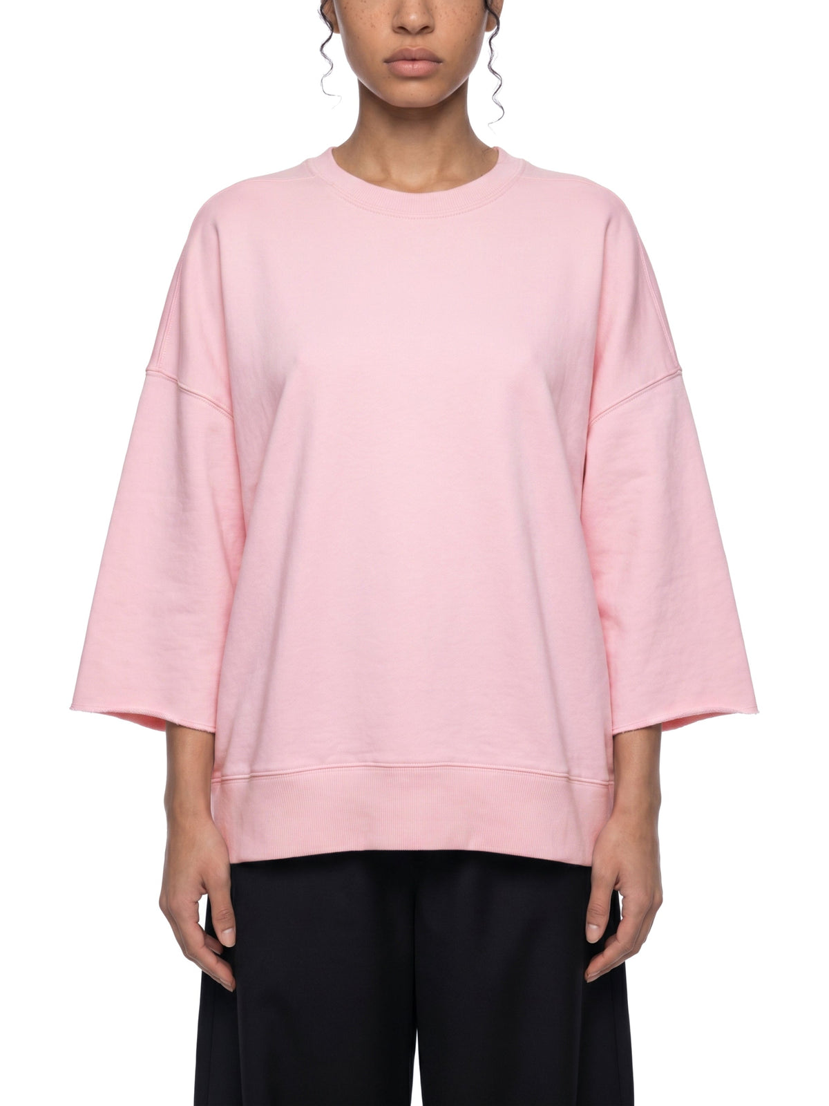 Unisex Mineral Wash Boxy Raw Edge T-Shirt