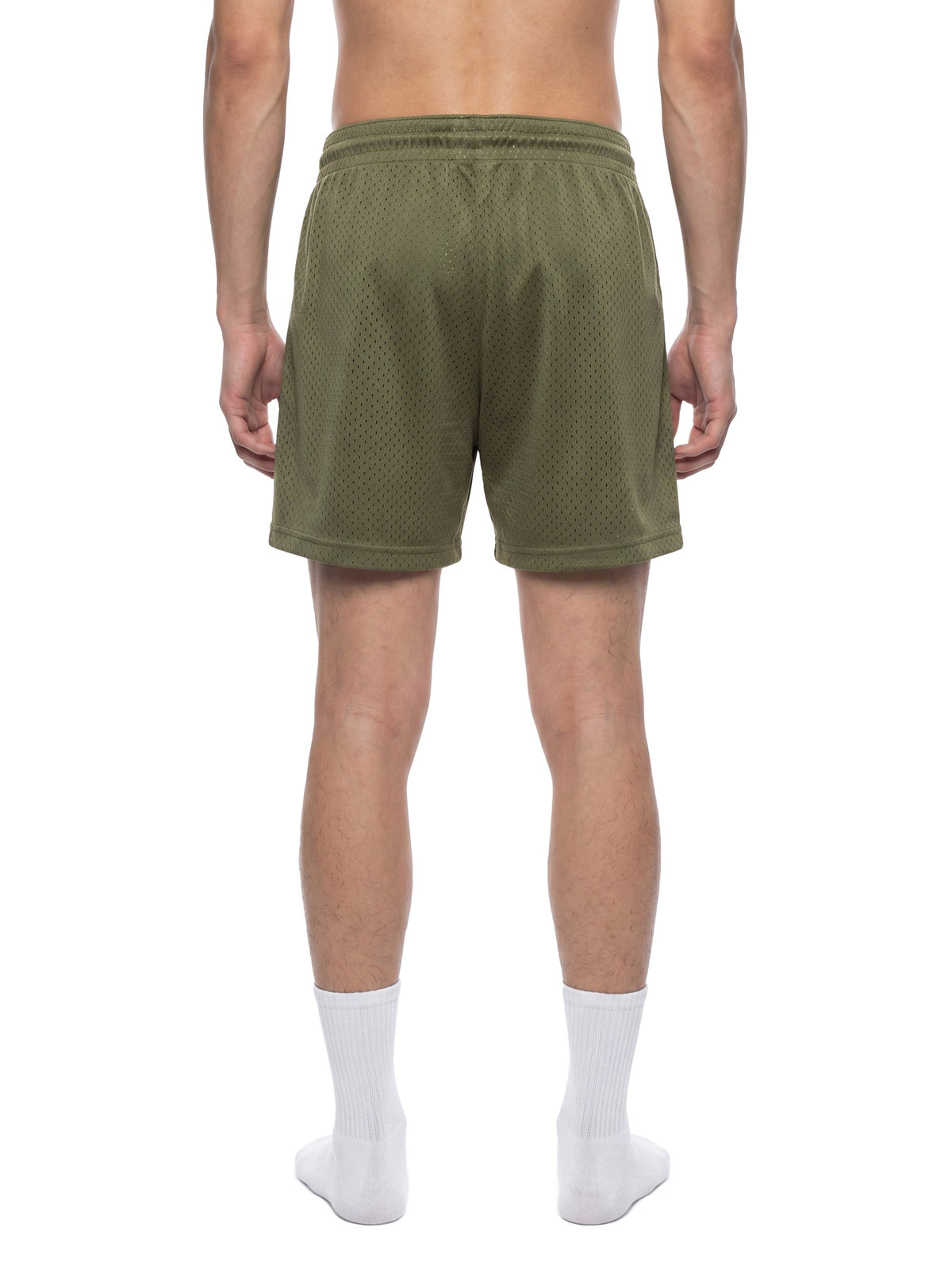 Mesh Drawstring Shorts