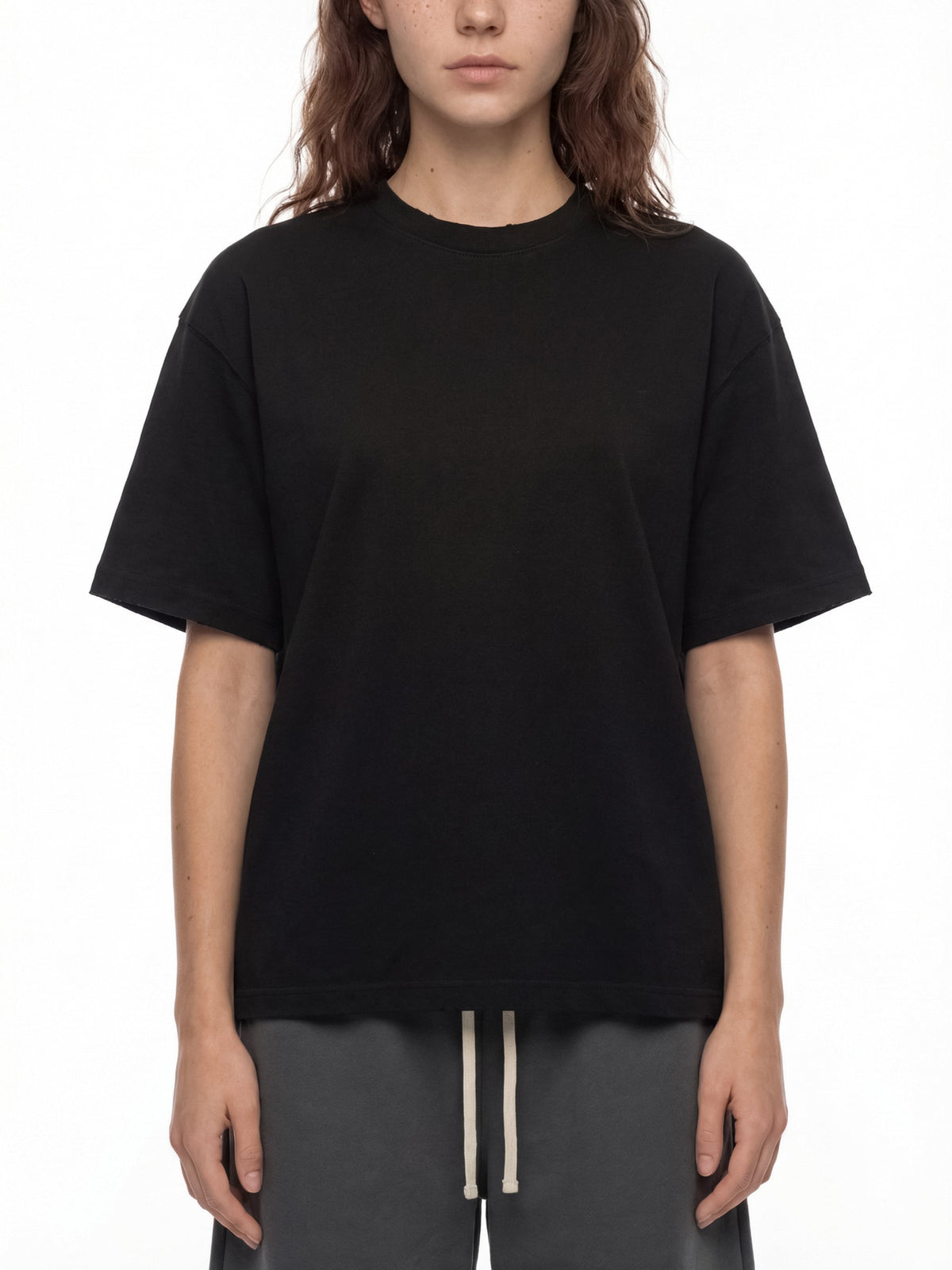 Unisex Sun Fade Distressed Boxy T-Shirt