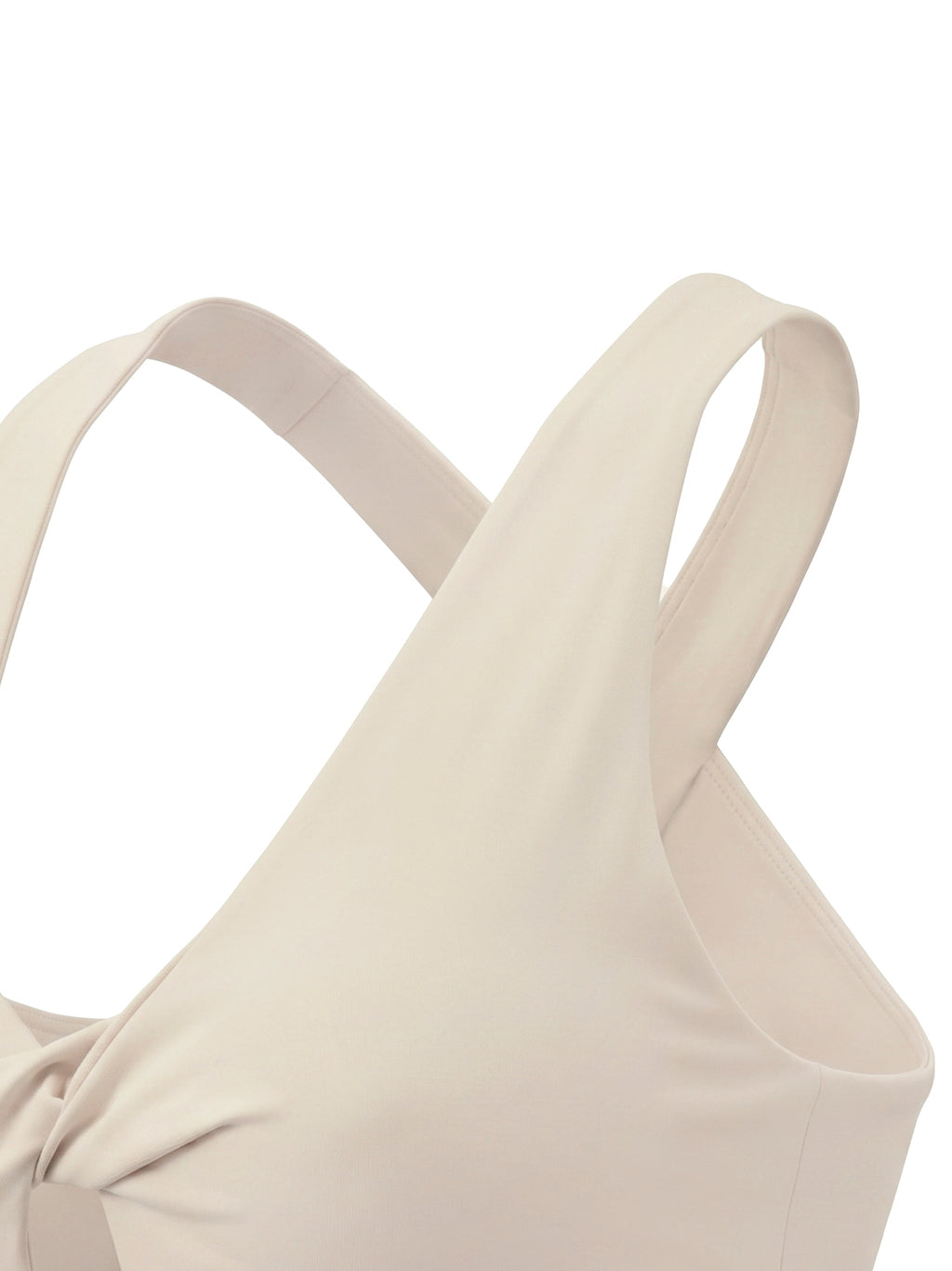 Women's Twist Front V-Neck Sports Bra