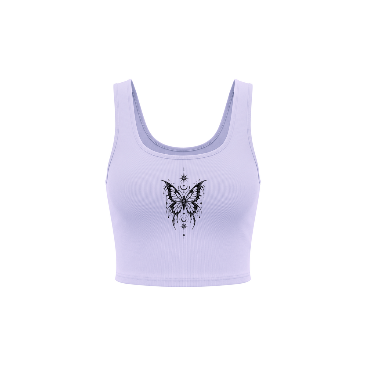 Celestial Butterfly Women’s Cropped Tank Top