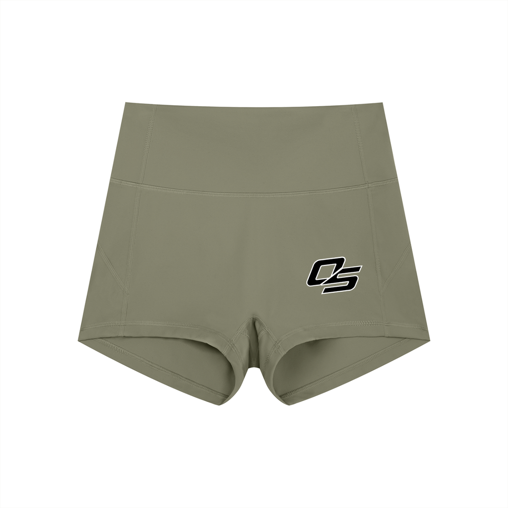Off Script Women’s High-Waist Yoga Shorts