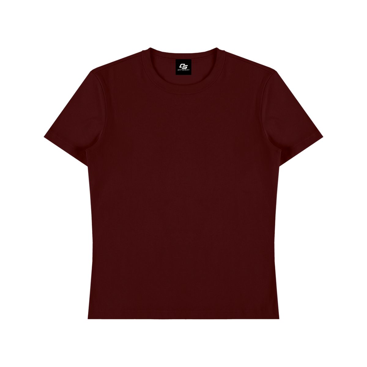 Jujube Red Unisex Heavyweight Cotton T-Shirt front product view