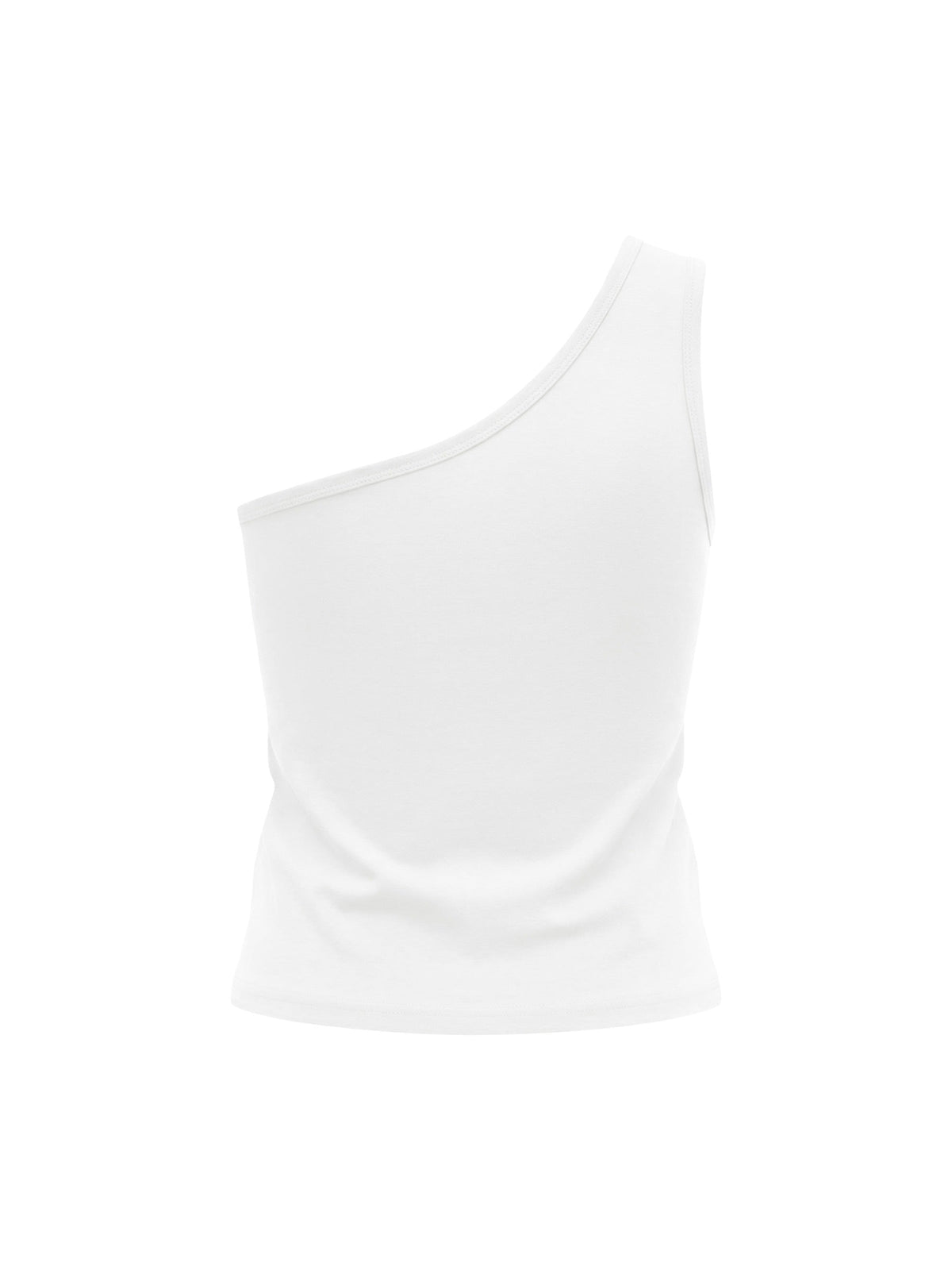 Women's One-Shoulder Crop Tank Top