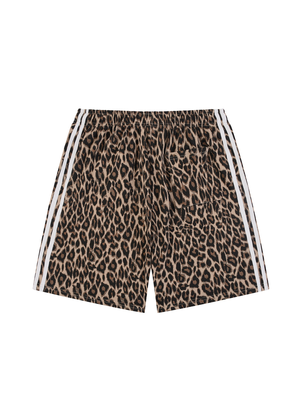Unisex Heavyweight Leopard Drawstring Shorts