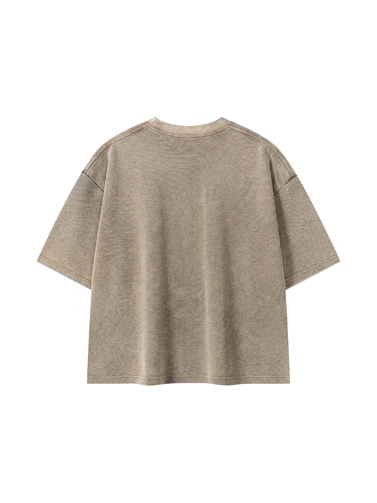 Unisex Mineral Wash Waffle Boxy T-Shirt