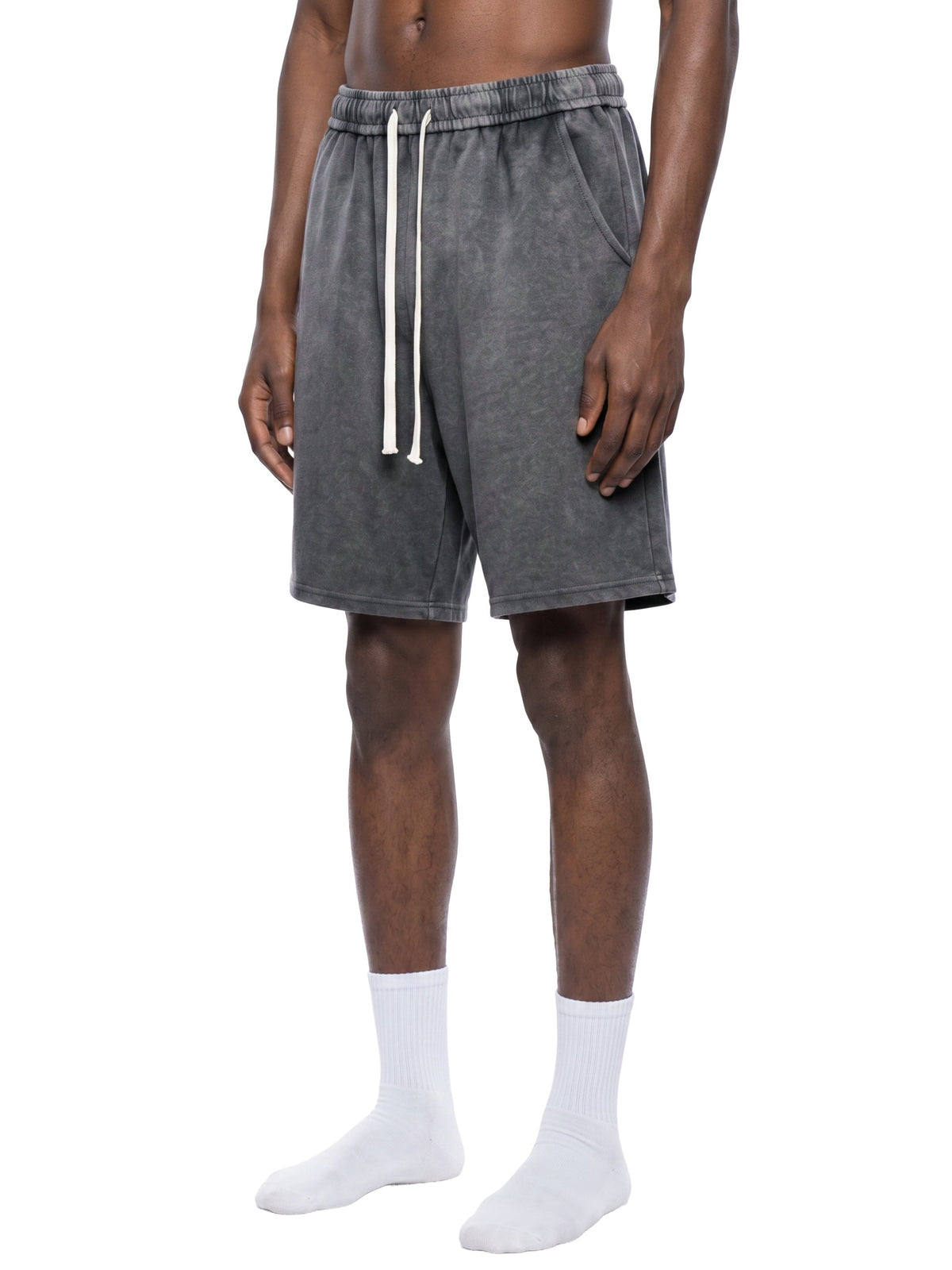 Men’s Vintage Wash Drawstring Shorts