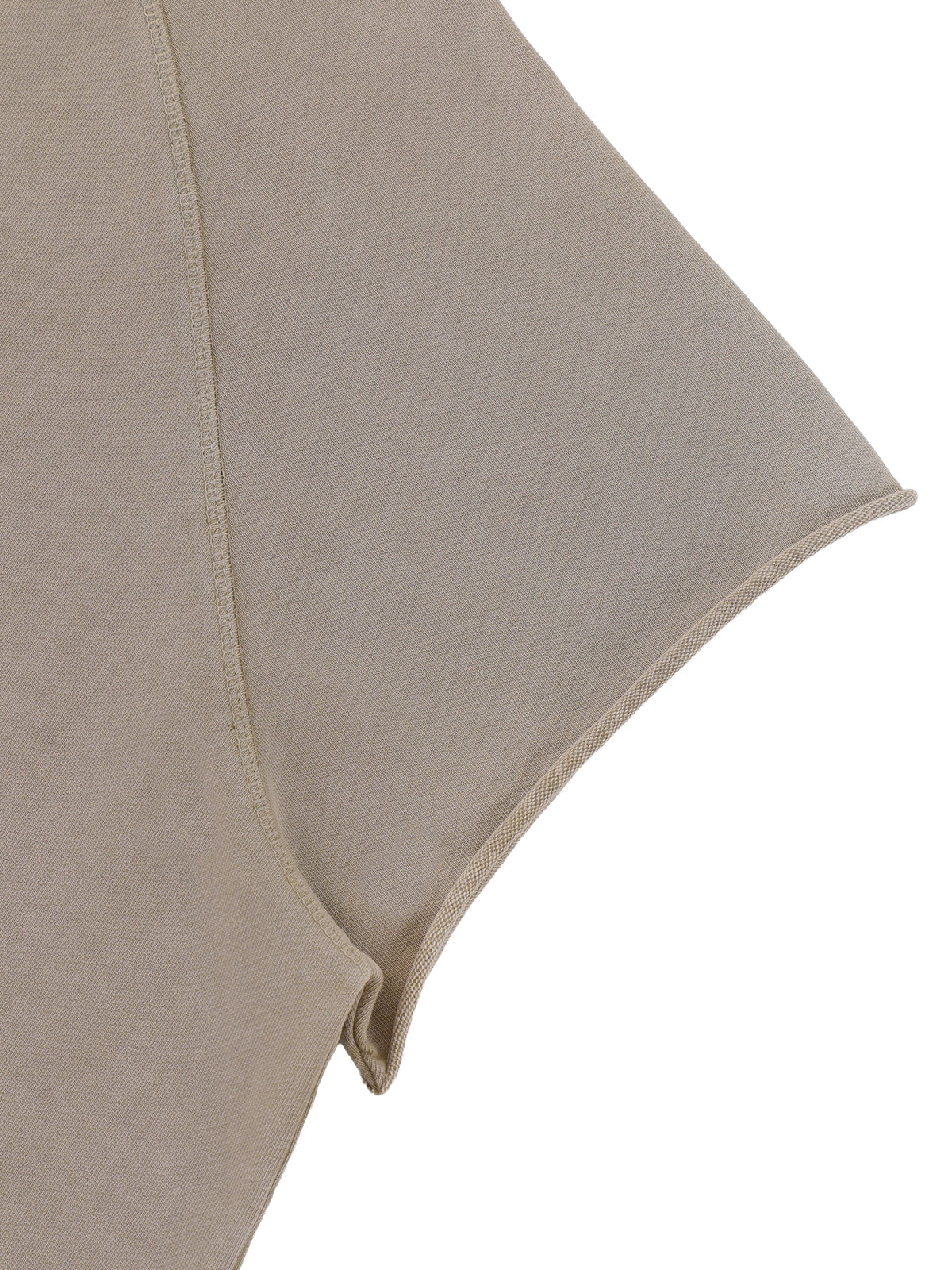 Unisex Vintage Wash Raw Edge Boxy T-Shirt
